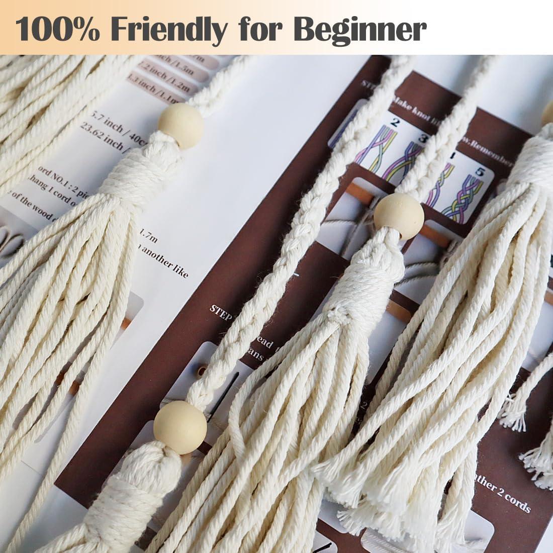 Kit de Macramé Ewparts para Colgante de Fotos Boho