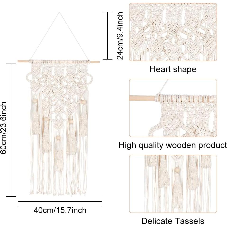 Kit de Macramé DIY Freebloss para Principiantes - Tapiz Bohemio