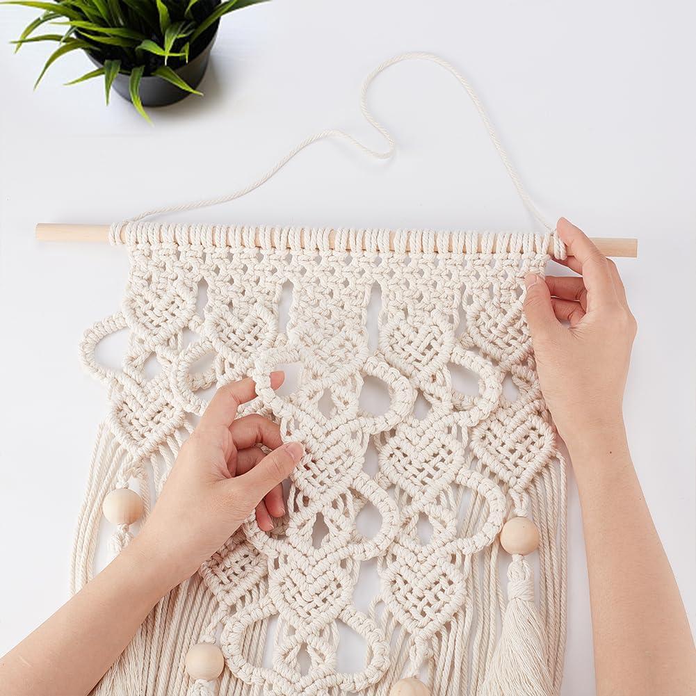 Kit de Macramé DIY Freebloss para Principiantes - Tapiz Bohemio