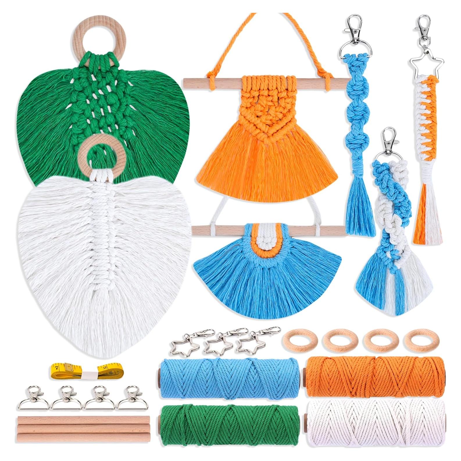 Kit de Macramé NEXBOX para Niños y Adultos - Manualidades DIY