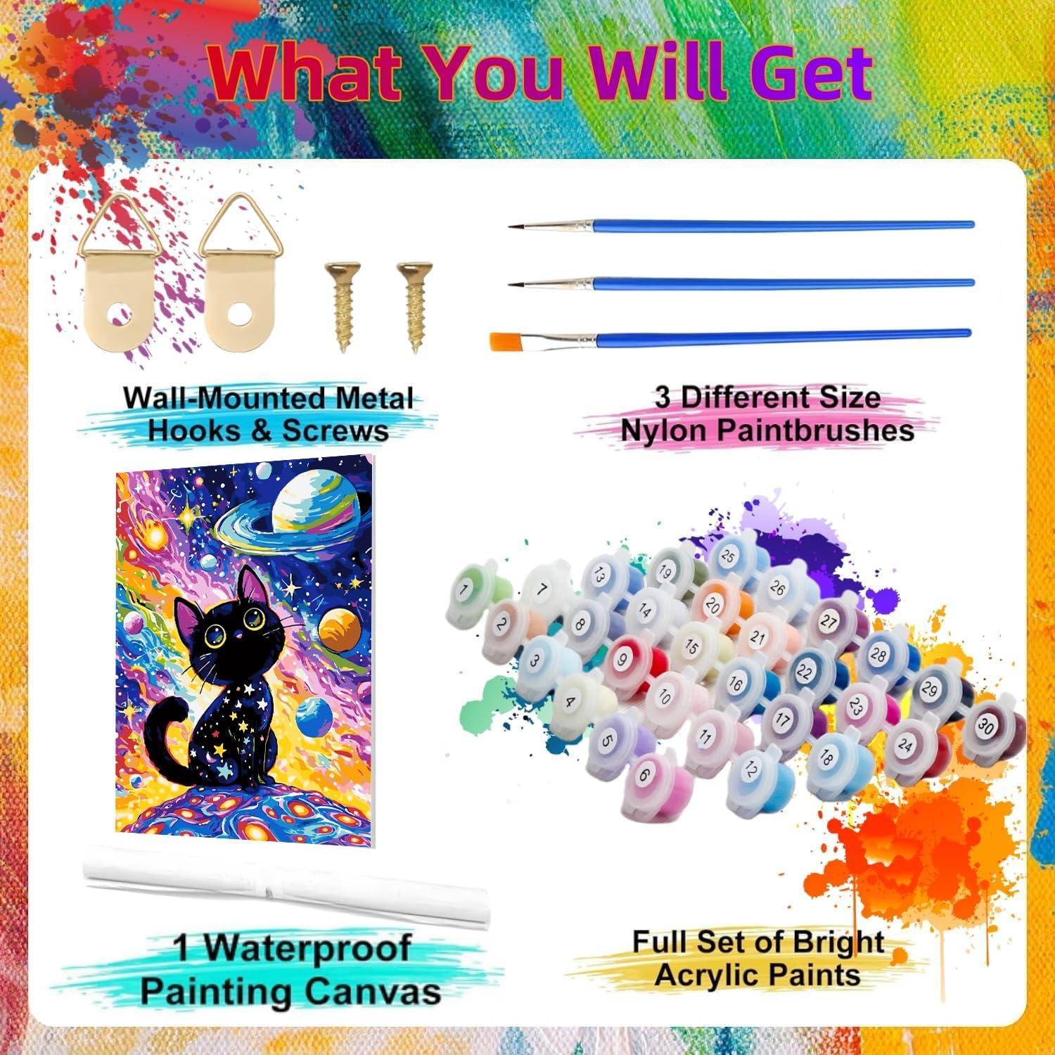 Kit de Pintura por Números ShengDexin Adultos 40.64x50.8cm