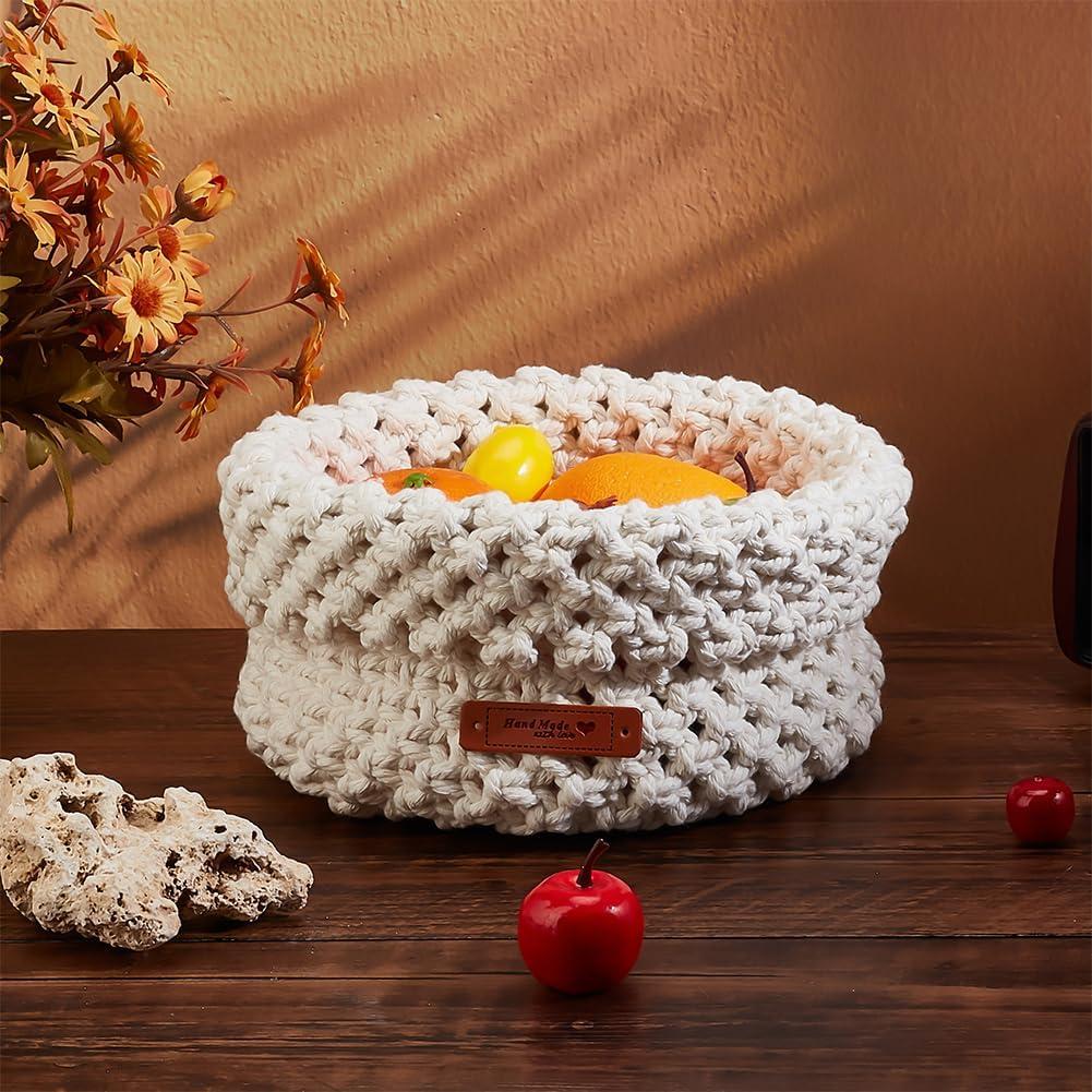 Kit de Cesta de Macramé FREEBLOSS - 100m Algodón DIY con Video