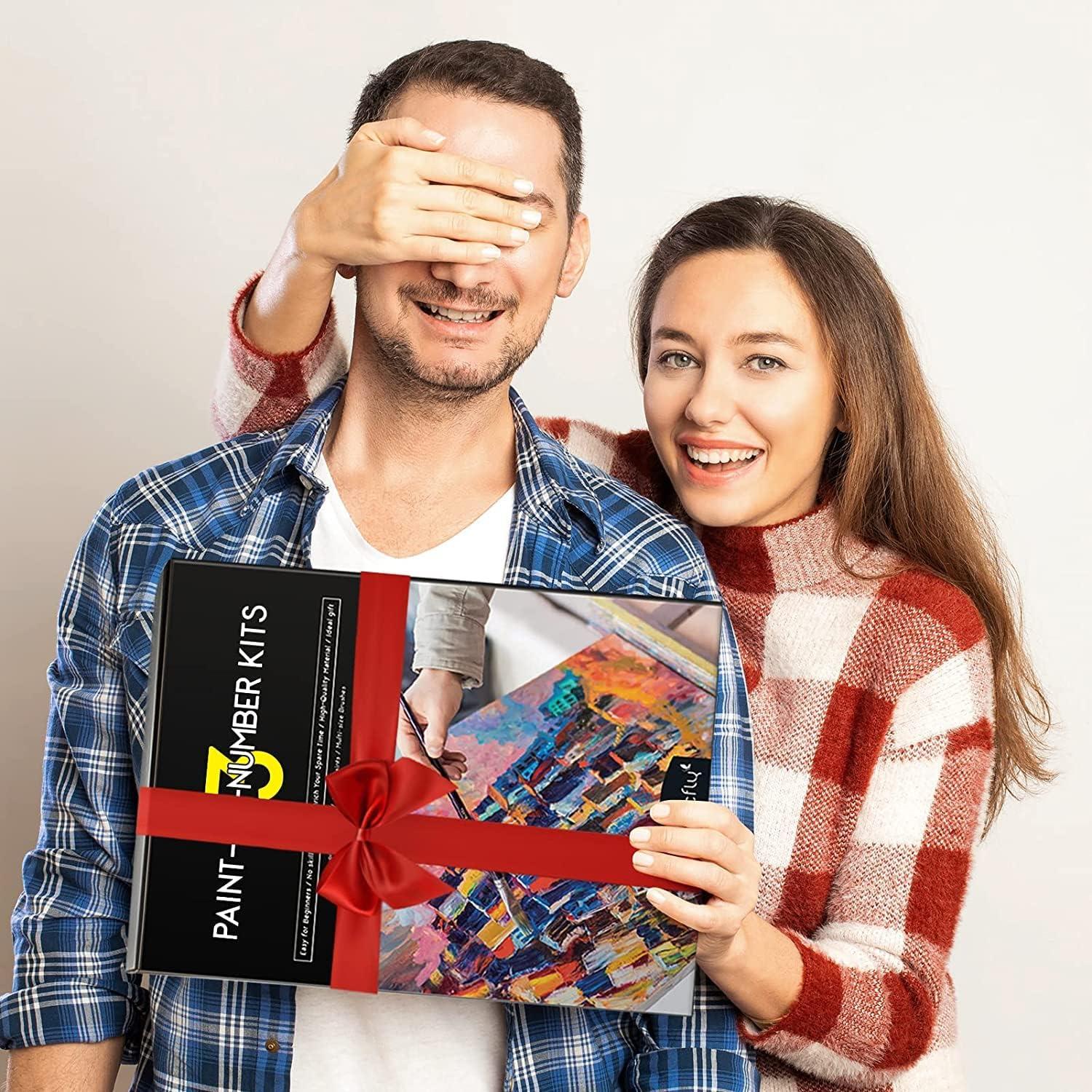 Kit de Pintura por Números Magicfly 3 Paneles 22.86x30.48 cm