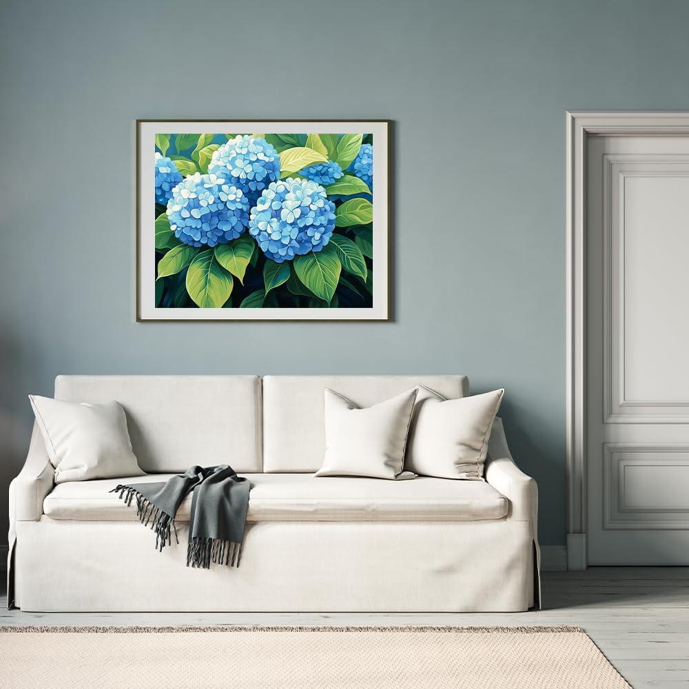 Kit de Pintura por Números Natuyalo Acrílico 40.64x50.8cm Flores