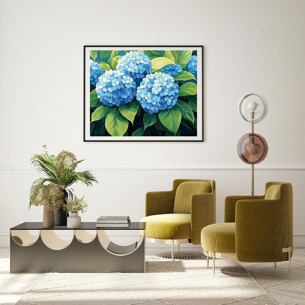 Kit de Pintura por Números Natuyalo Acrílico 40.64x50.8cm Flores