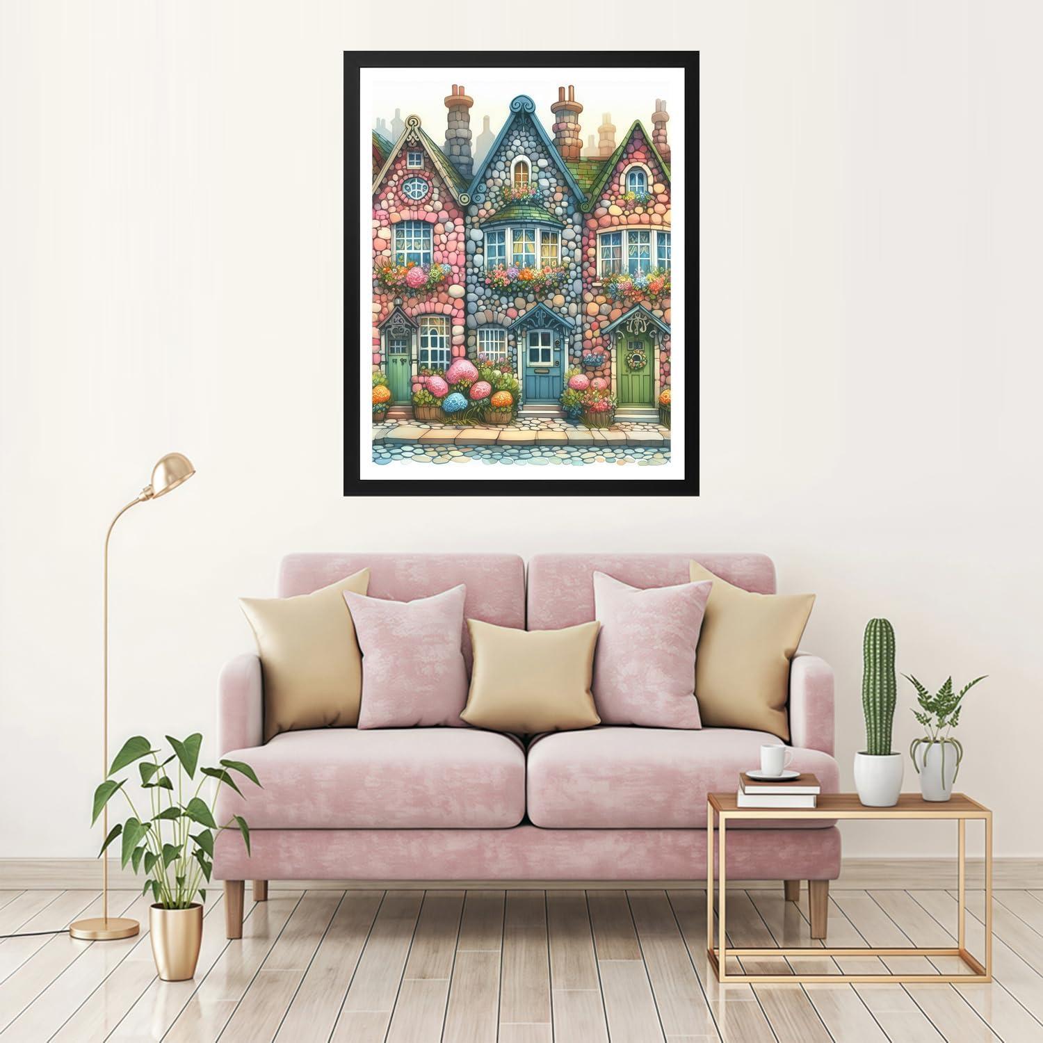 Kit de Pintura por Números Miairivy 40.64x50.8 cm Adultos