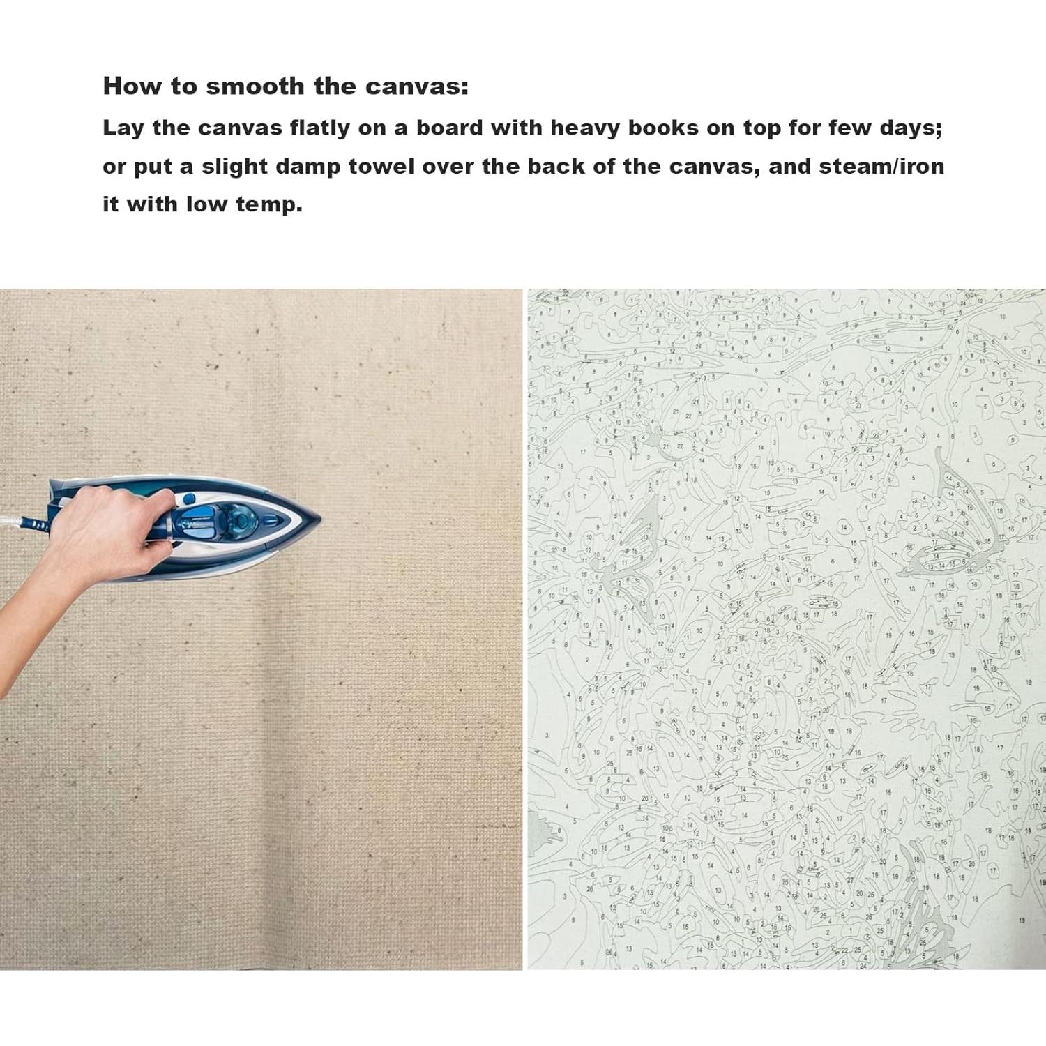 Kit de Pintar por Números LukFun Adultos 40x50 cm Mariposas