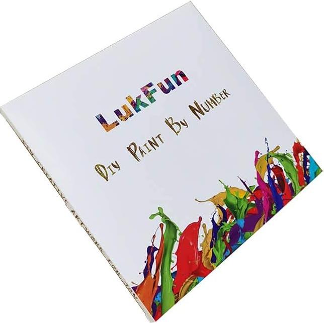 Kit de Pintar por Números LukFun Adultos 40x50 cm Mariposas