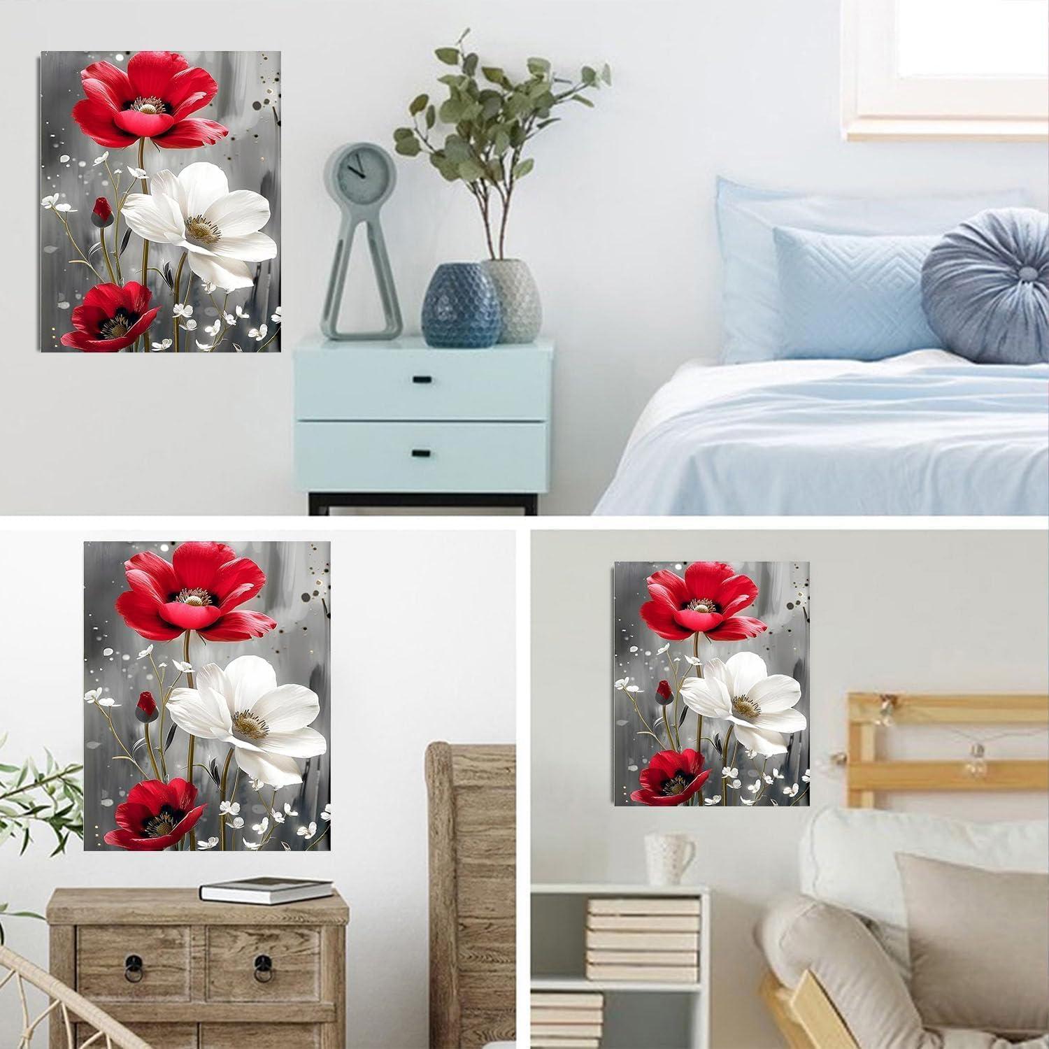 Kit de Pintura por Números Ajepon 40x50 cm Floral