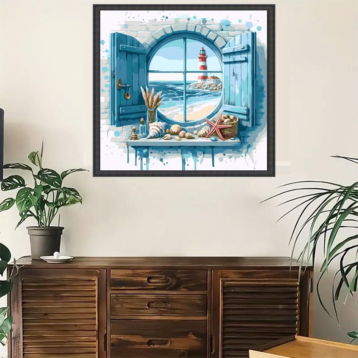 Kit de Pintura por Números GEMFAMILY 40.64x40.64 cm Acrílica