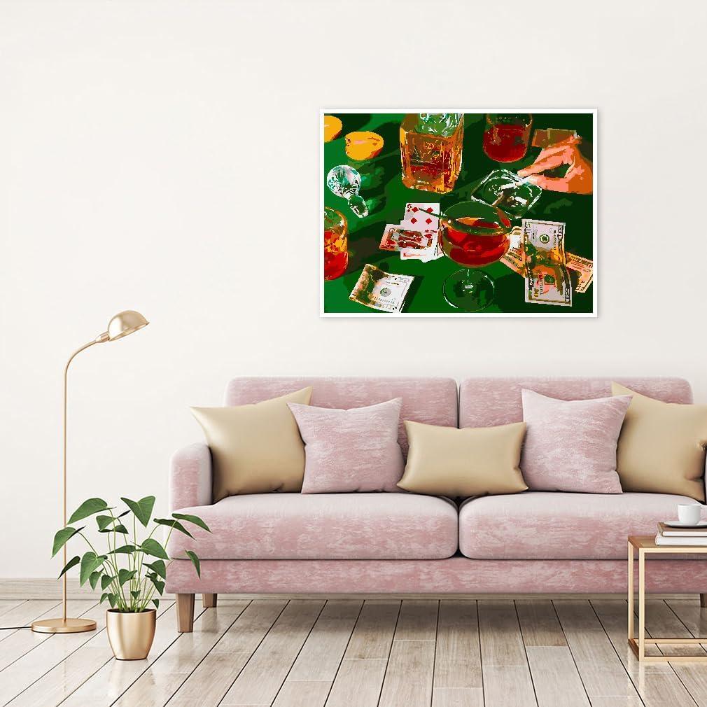 Kit de Pintura por Números Enmarcado MIRCVSH 30x40 cm