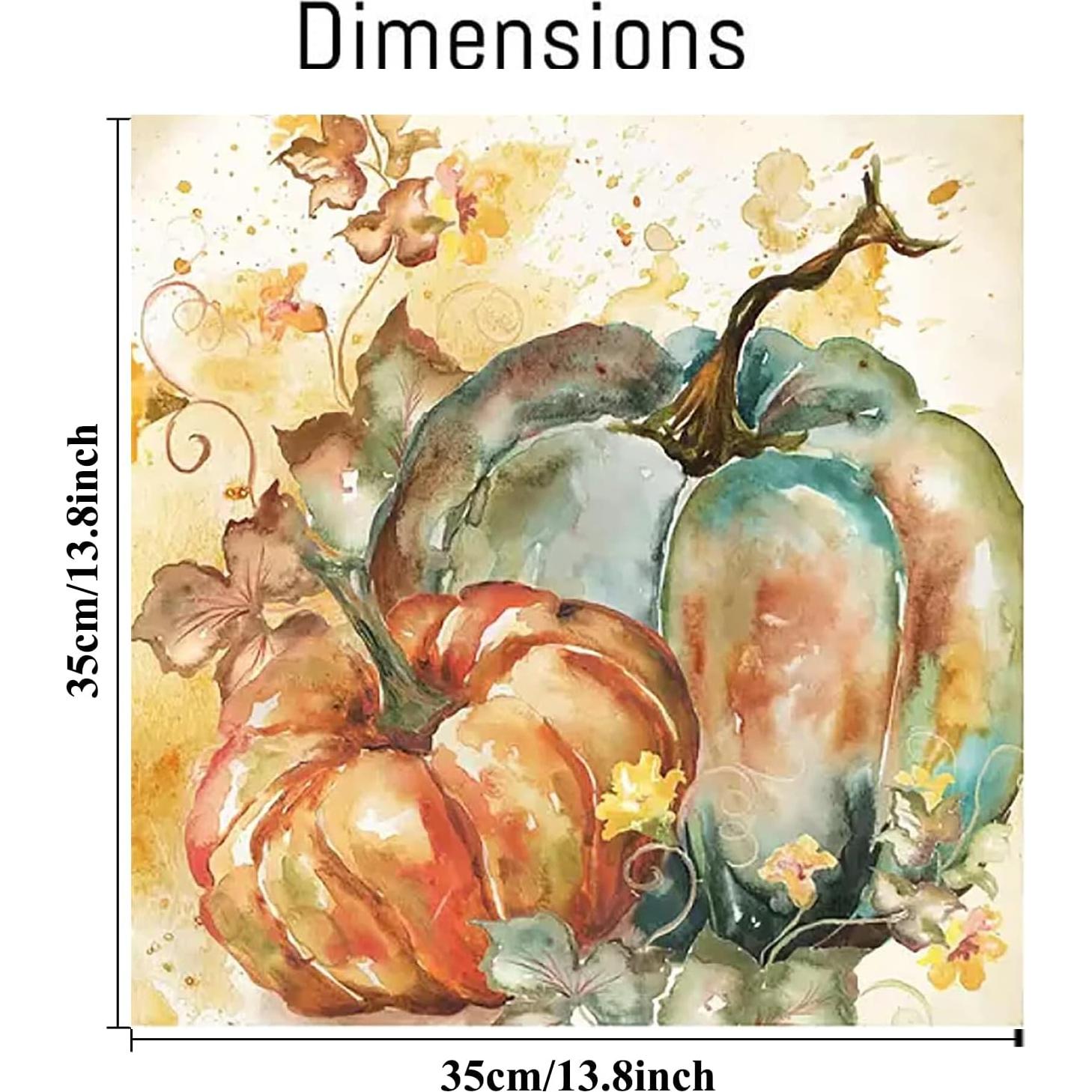 Kit de Pintar por Números Clendo MT11360 Otoño 35.56x35.56cm