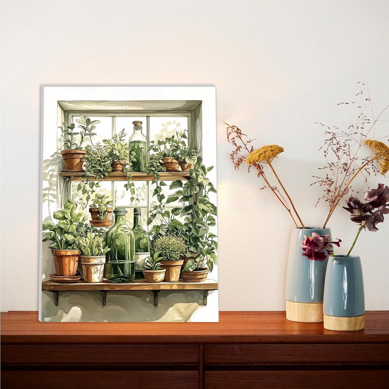 Kit de Pintura por Números Lxmsja 40x30 cm Acrílica Adultos