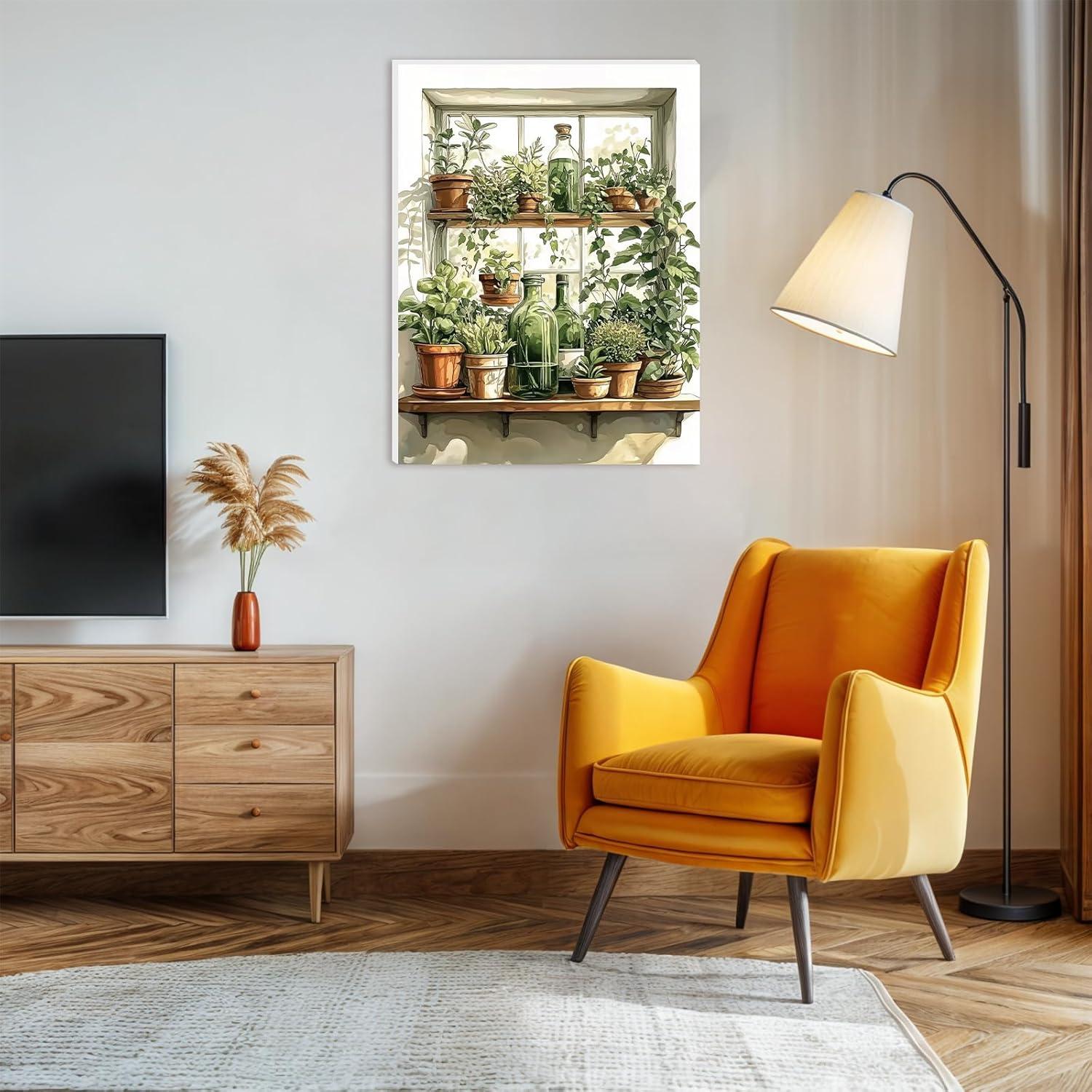 Kit de Pintura por Números Lxmsja 40x30 cm Acrílica Adultos