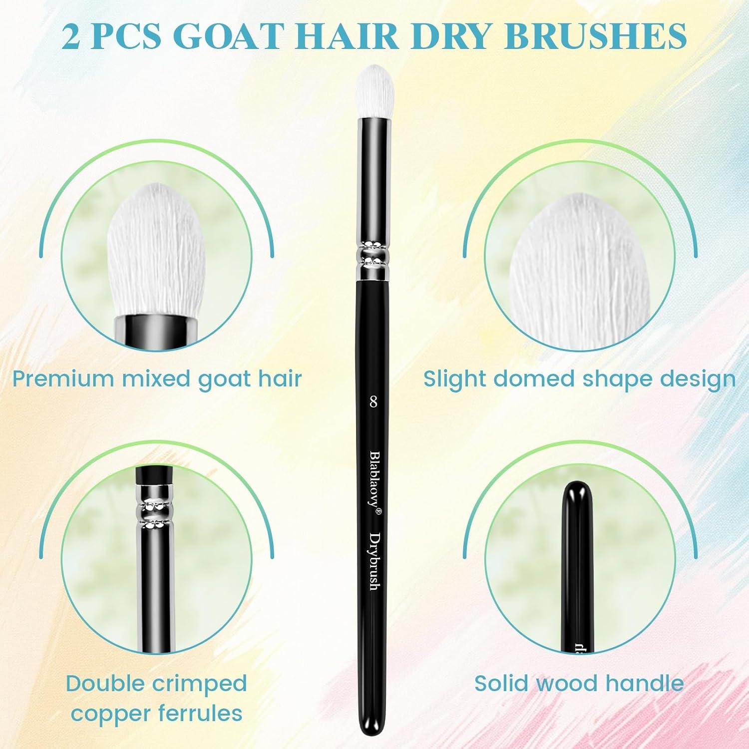 Juego de 12 Pinceles de Pintura en Miniatura Blablaovy - Detalle Preciso