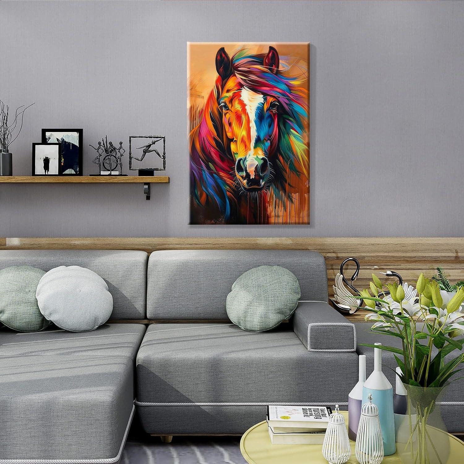 Kit de Pintura por Números JOOZ Adultos 20x30 cm Caballo