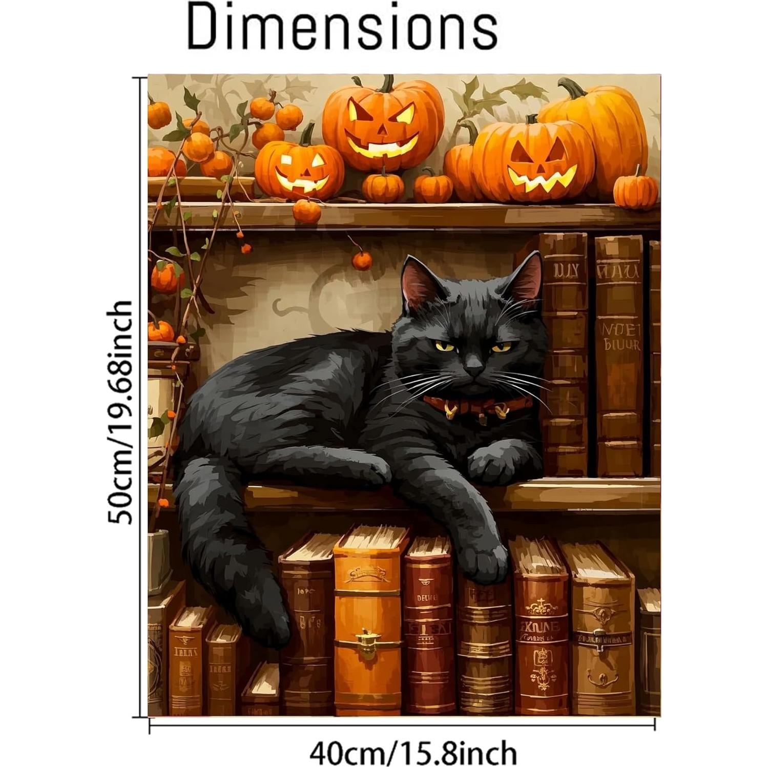 Kit de Pintura por Números Halloween Cupmod 50.8x40.6cm