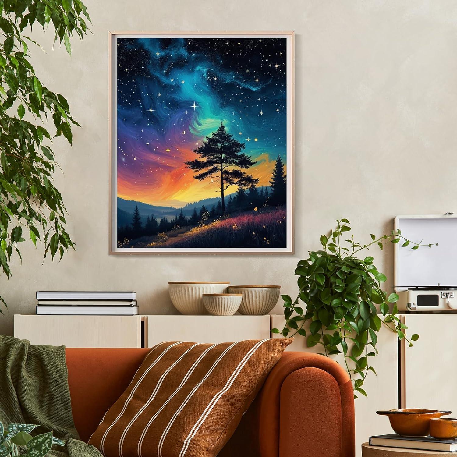 Kit de Pintura por Números Qoosea DIY Adultos 22.86x30.48cm