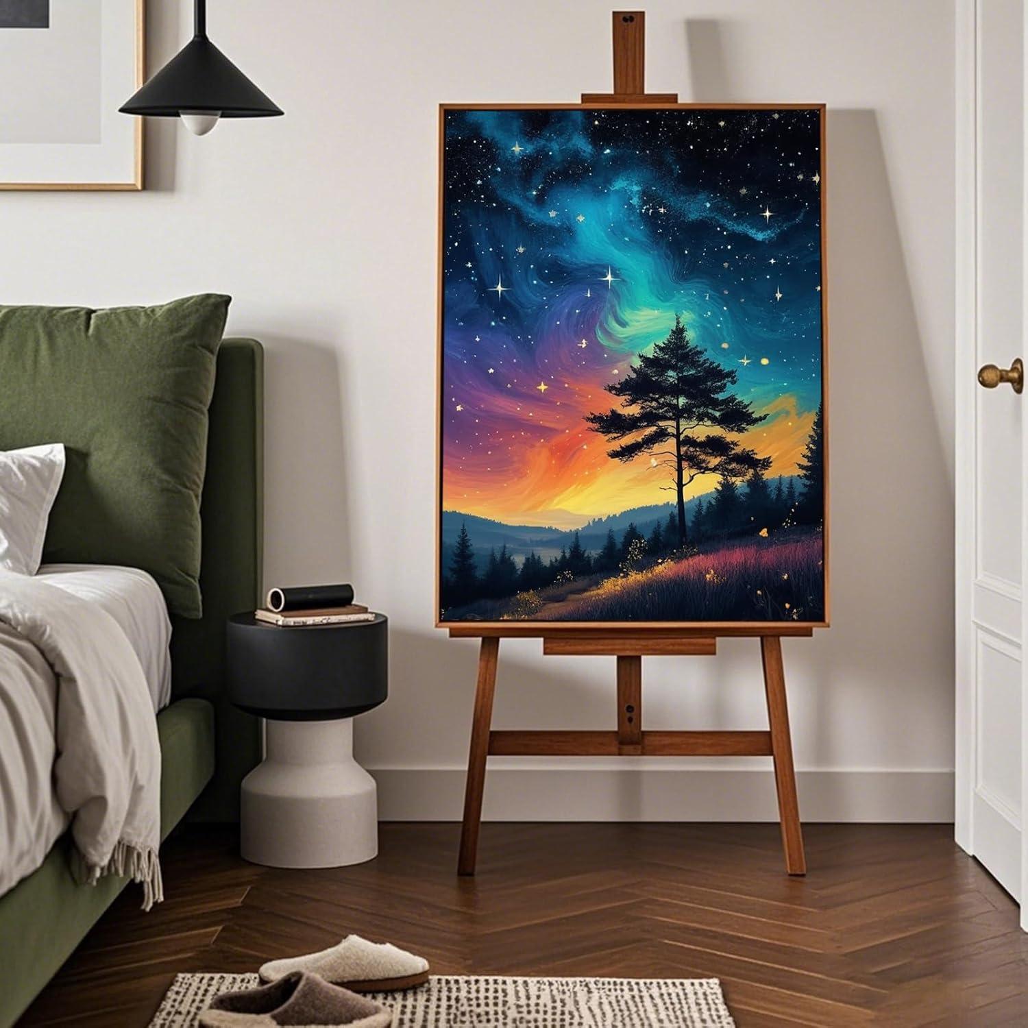 Kit de Pintura por Números Qoosea DIY Adultos 22.86x30.48cm