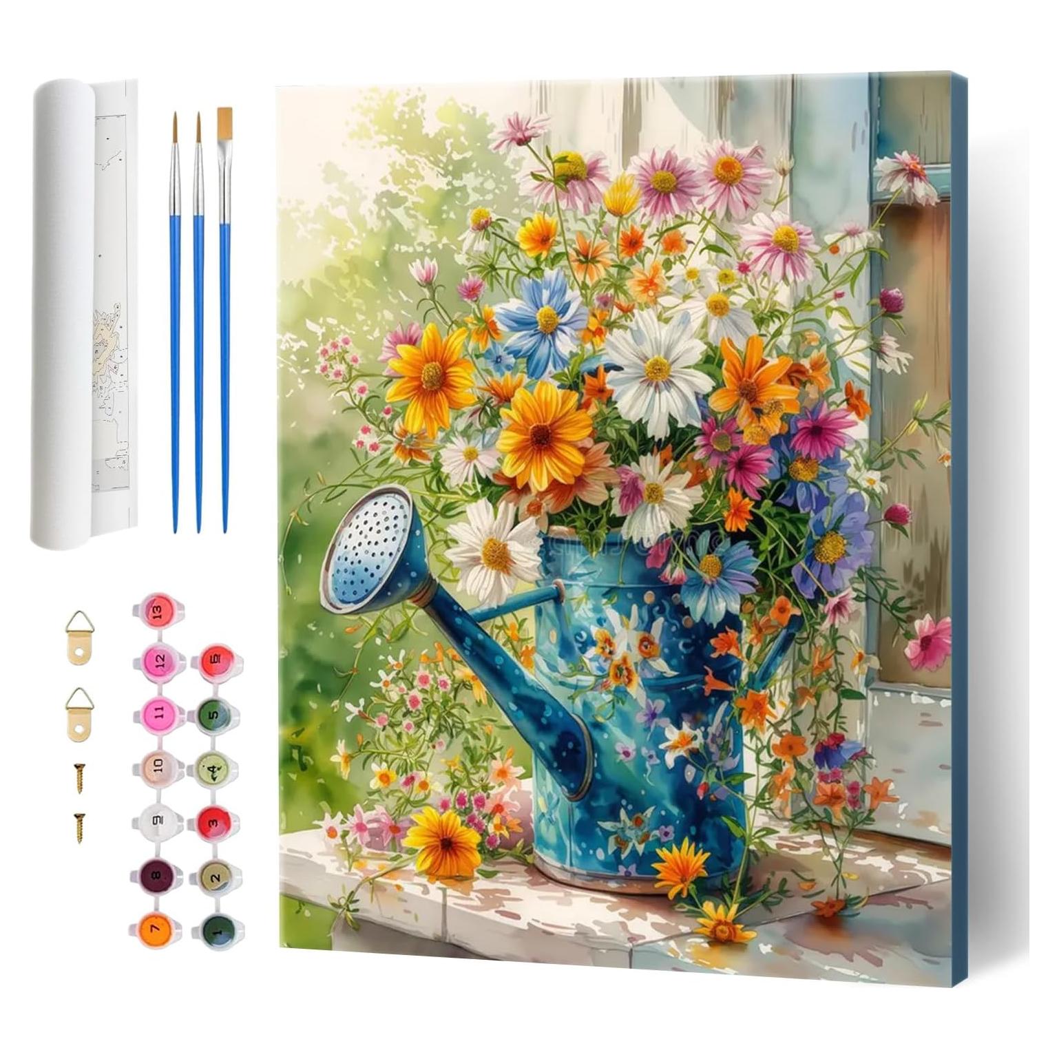 Kit de Pintura por Números Perycomly Adultos 40.6x50.8 cm