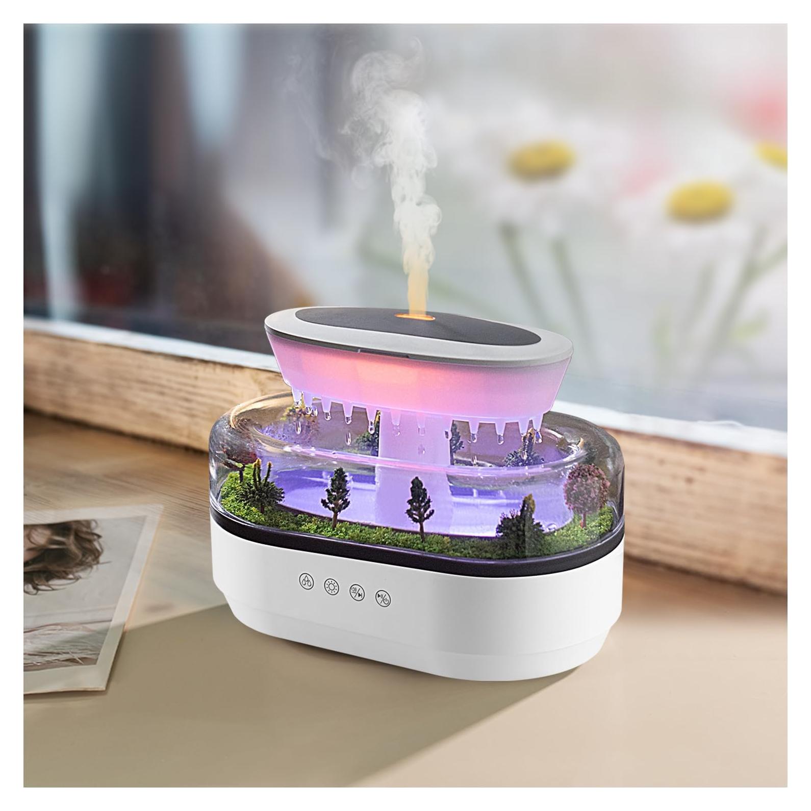 Difusor de Aceite Esencial HIROGA 250ML Humidificador Nube