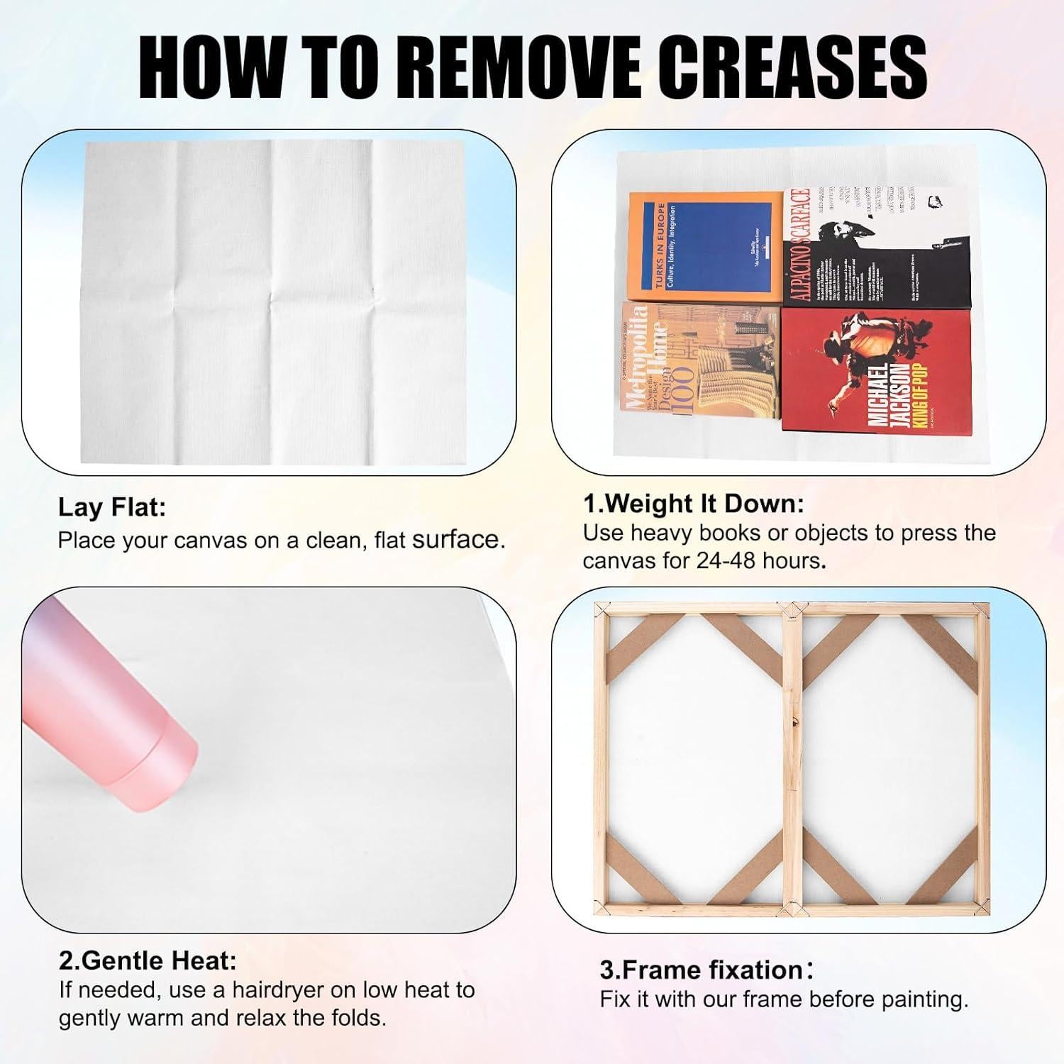 Kit de Pintura por Números EFOTIML 40.64x50.8 cm Jarrones