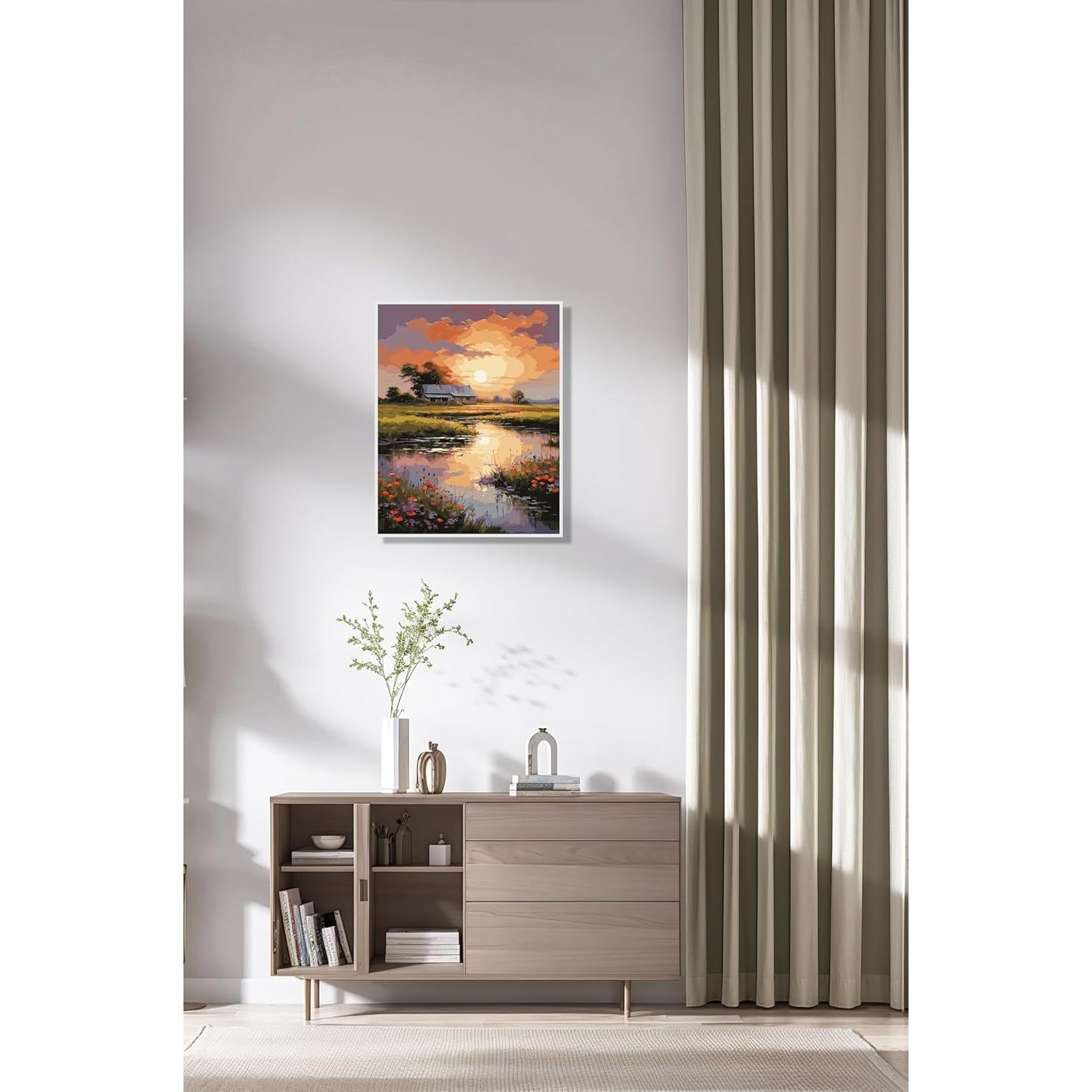 Kit de Pintura por Números DoMyArt 40.64x50.8 cm Acrílico