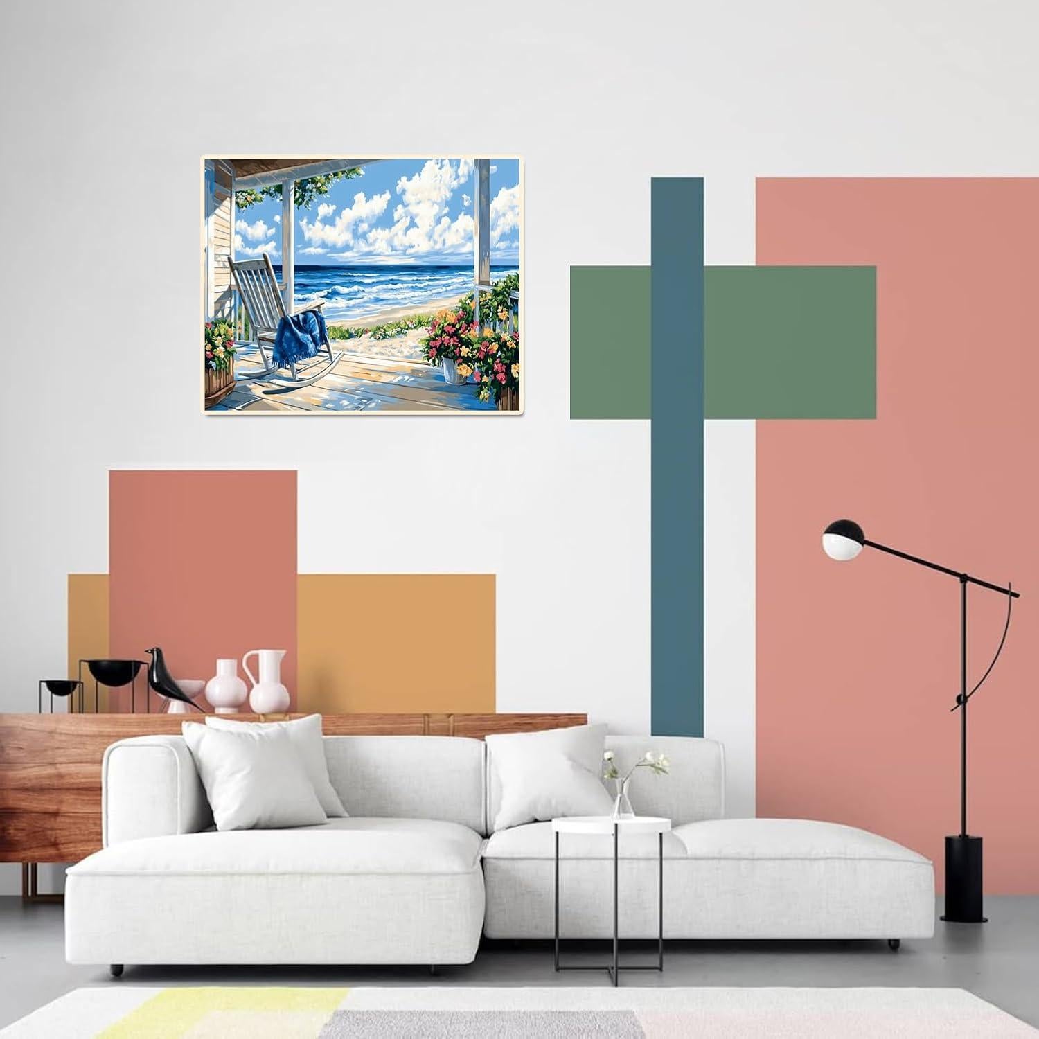 Kit de Pintura por Números Obterie 40.64x50.8 cm Acrílico