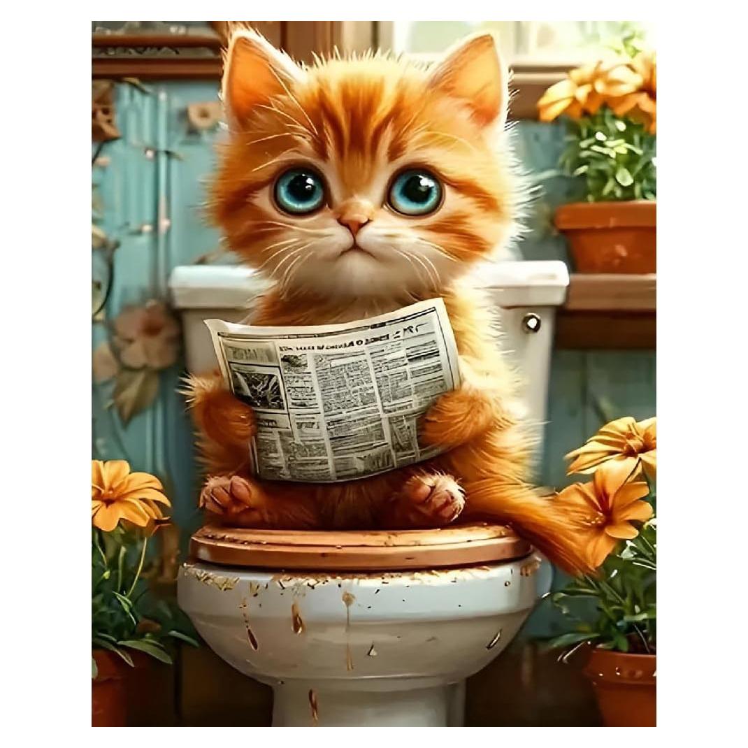 Kit de Pintura por Números uuxsretaio 40x50 cm Acrílica