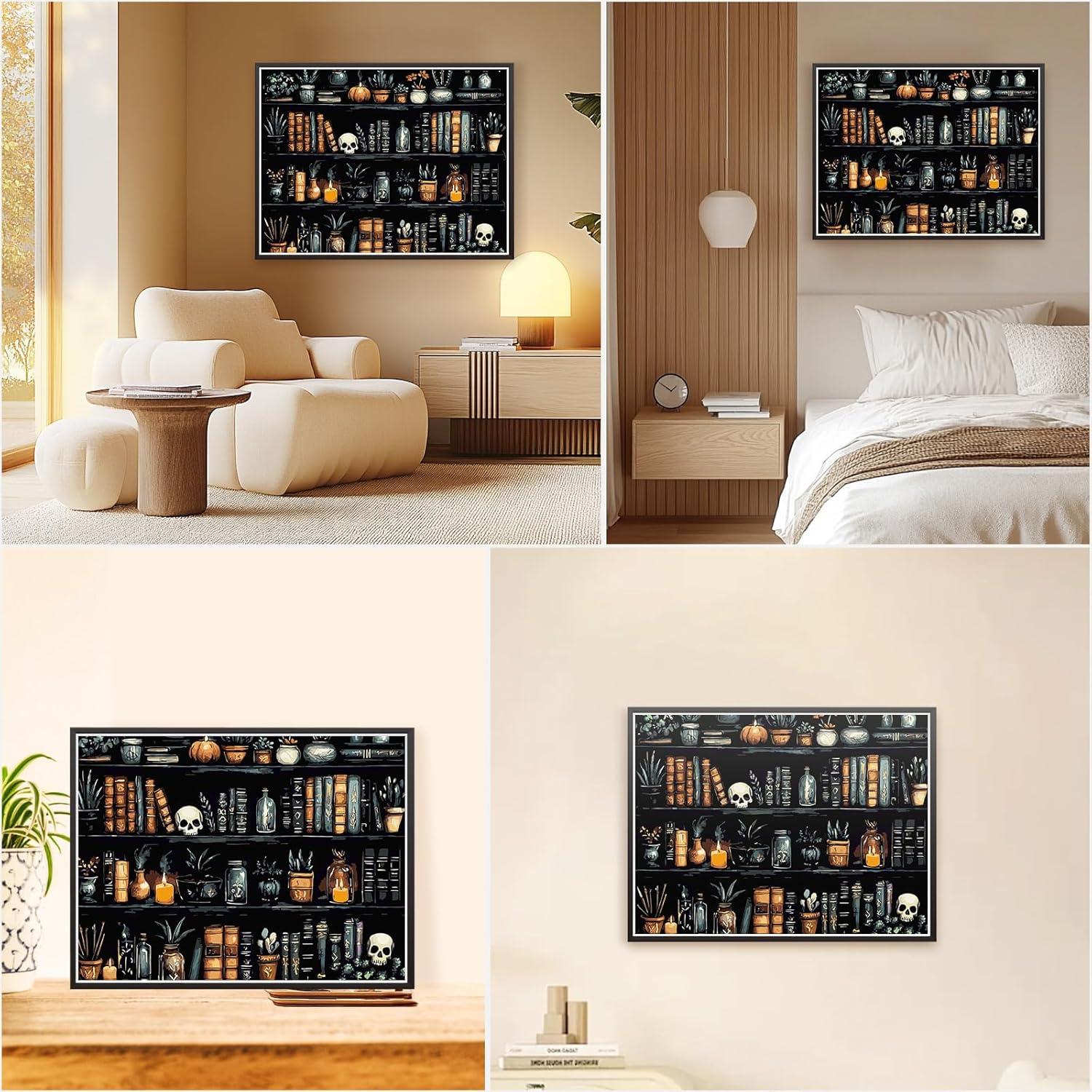 Kit de Pintura por Números EOBROMD Halloween 50x40cm