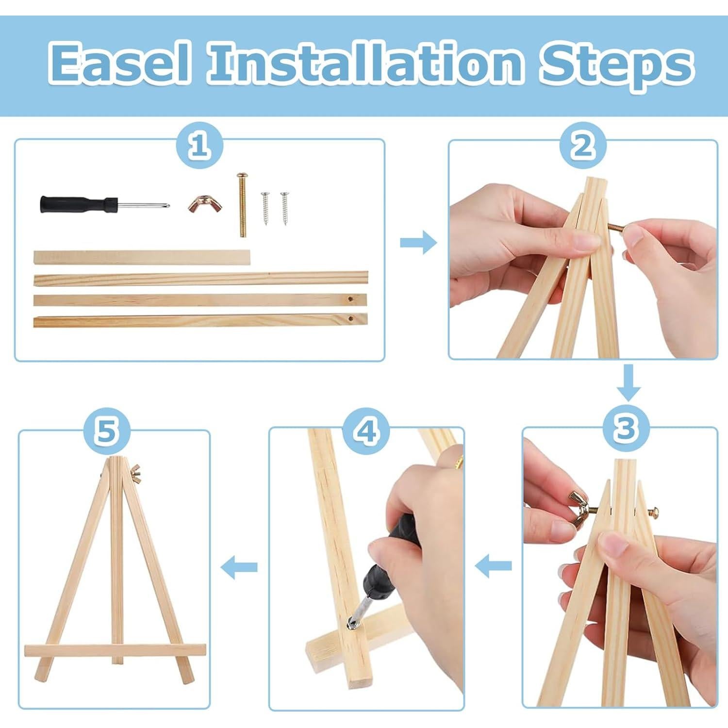 Kit de Pintura por Números hkejoi Disco 20x30 cm para Adultos