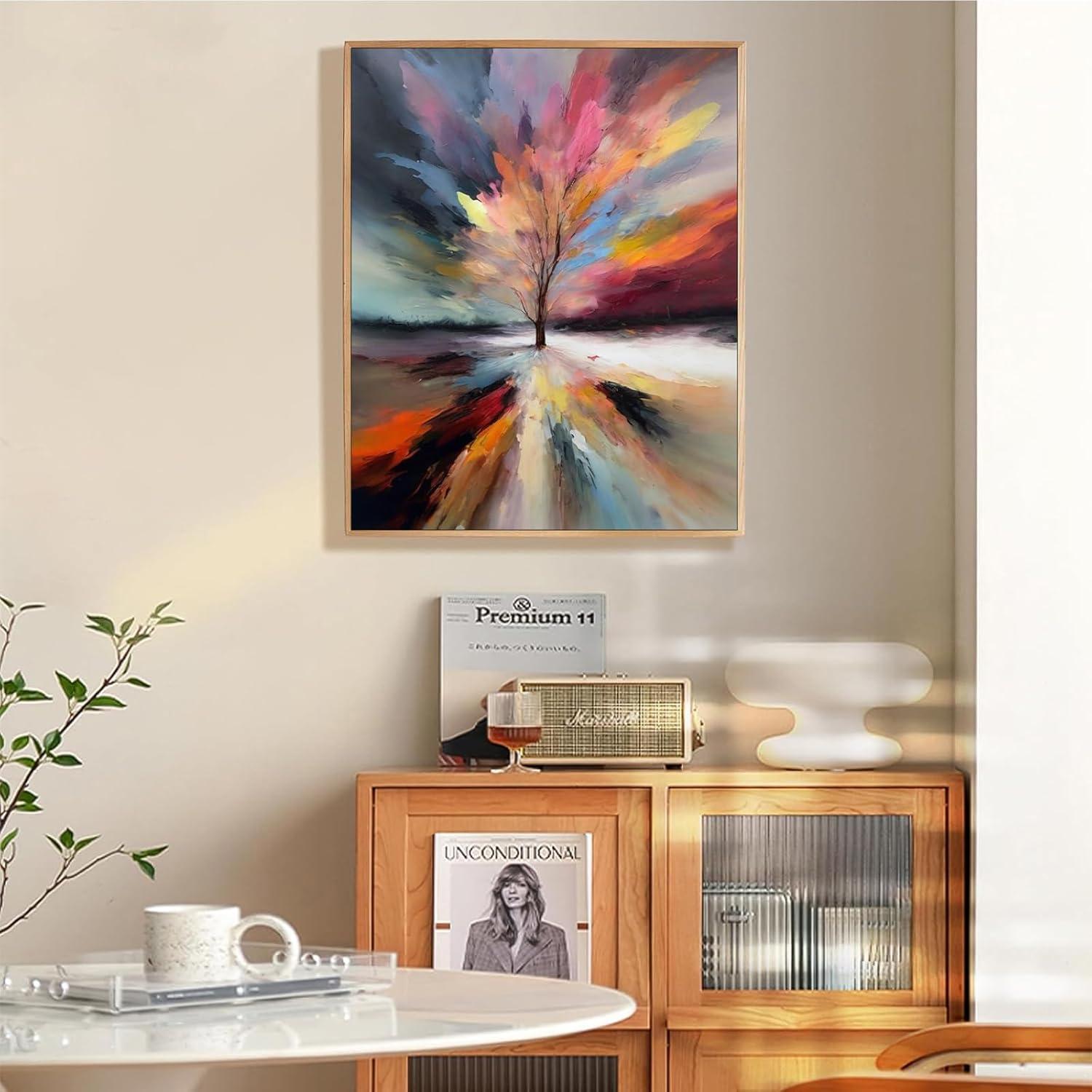 Kit de Pintar por Números stnckic - Árbol de la Vida 40x50 cm