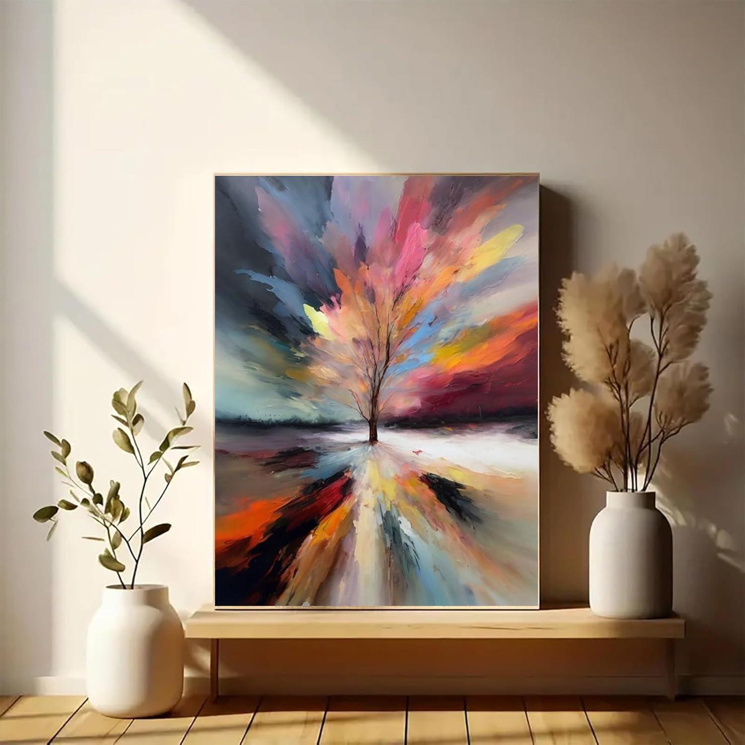 Kit de Pintar por Números stnckic - Árbol de la Vida 40x50 cm