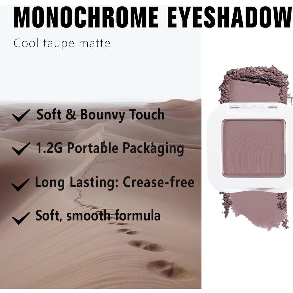 Sombra de Ojos en Polvo Kaely 05 Taupe Mate 1.13g