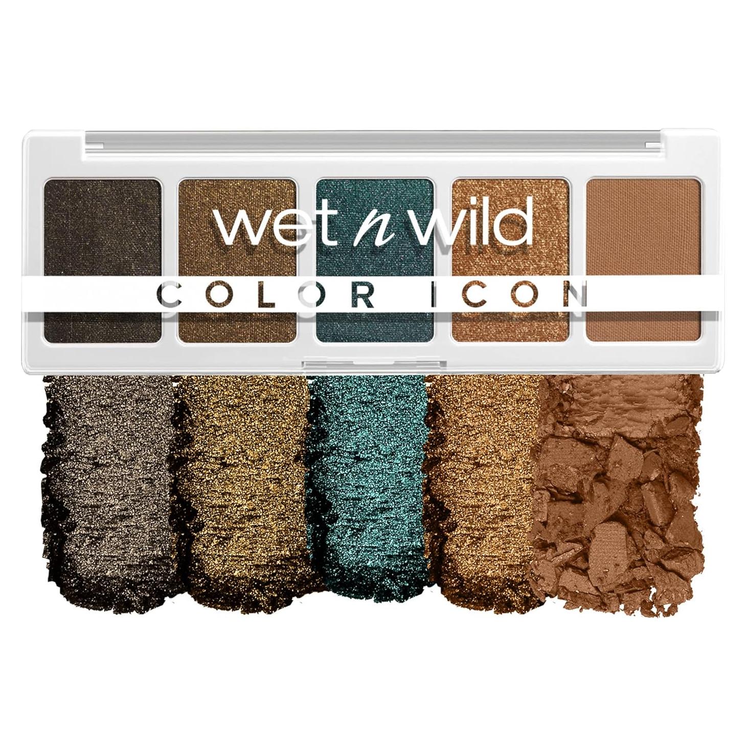 Paleta Sombra de Ojos Wet n Wild 5 Tonos Mi Suerte - Mate y Brillante