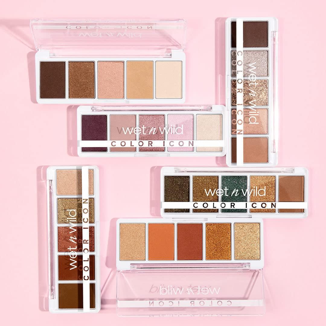 Paleta Sombra de Ojos Wet n Wild 5 Tonos Mi Suerte - Mate y Brillante