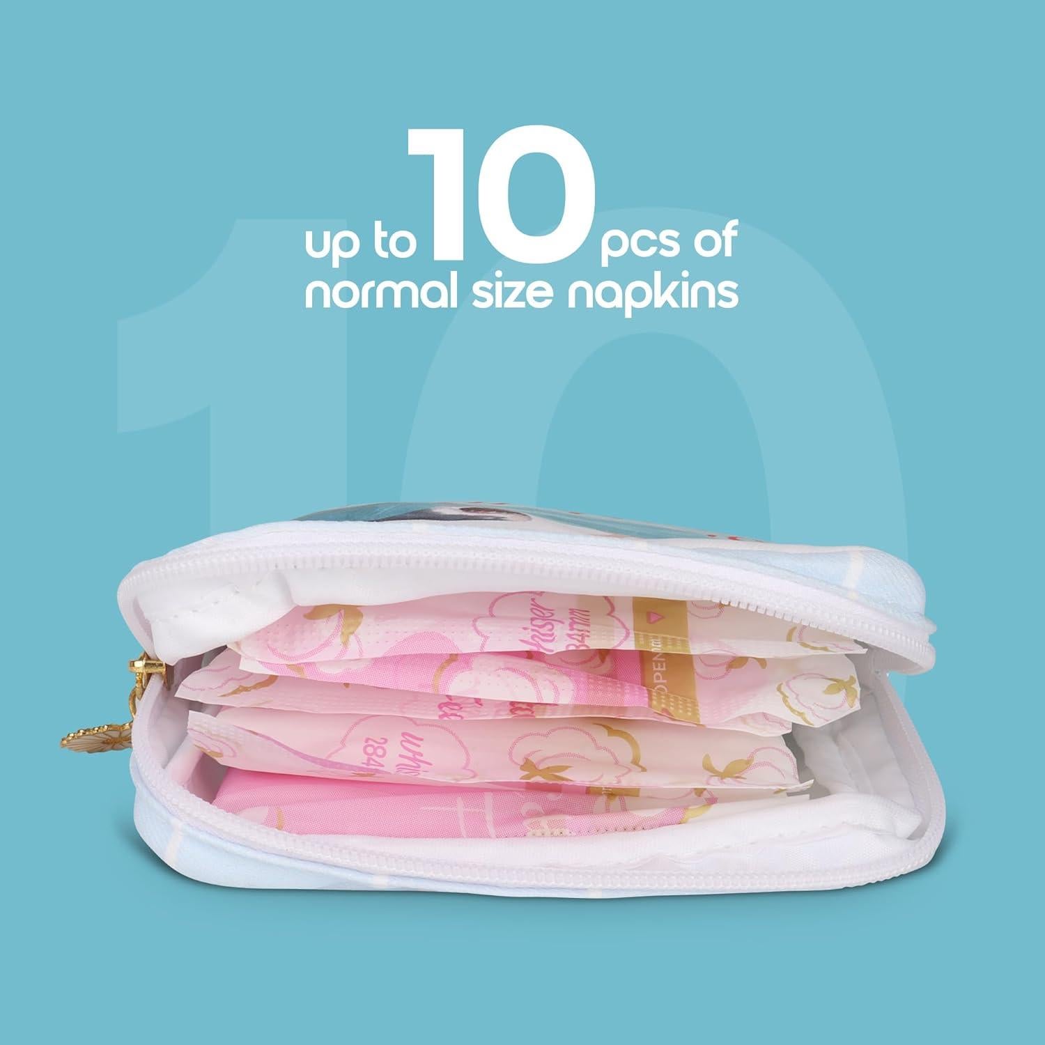 Bolsa Impermeable Primo Lines para Período - Organizador Azul