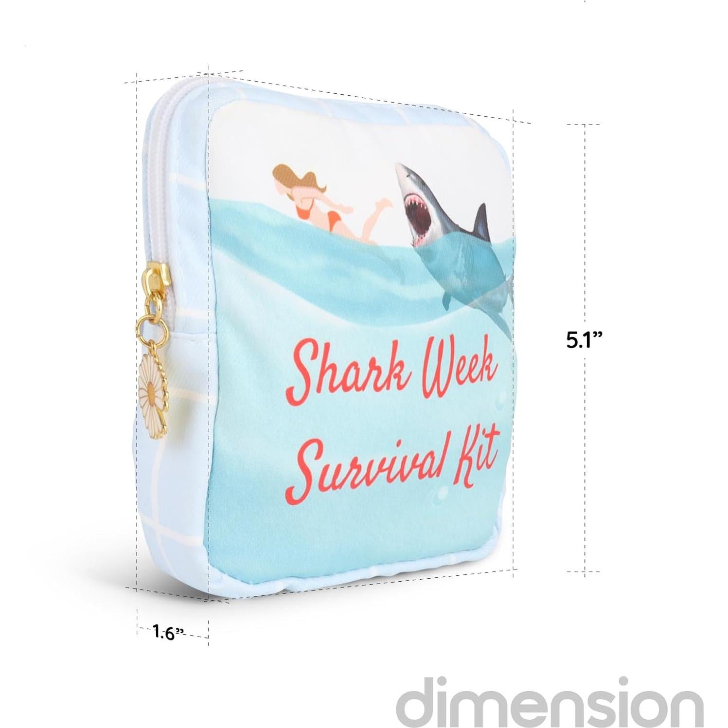 Bolsa Impermeable Primo Lines para Período - Organizador Azul