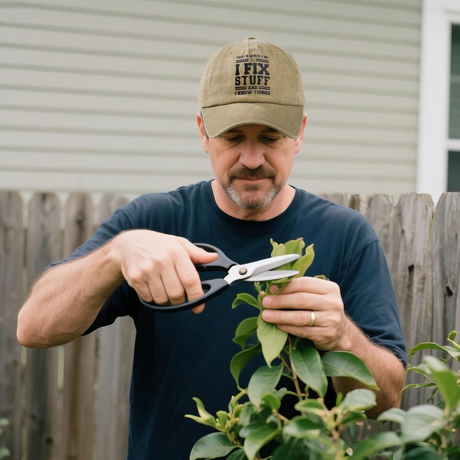 Gorra de béisbol ajustable de algodón para hombres - Regalo único