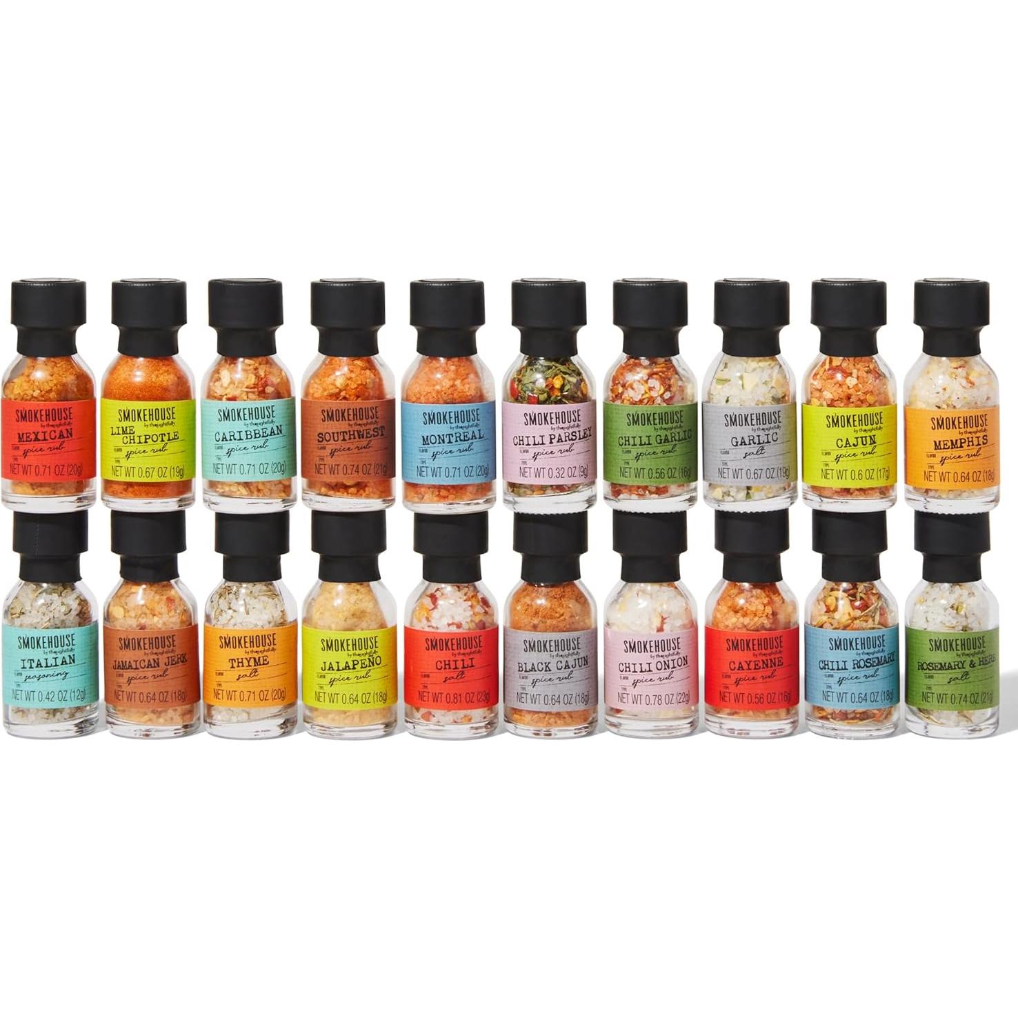 Conjunto de Especias para Asar Thoughtfully 20 Sazonadores 366.5g