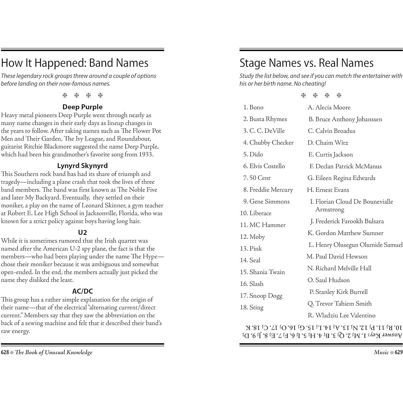 The Book of Unusual Knowledge