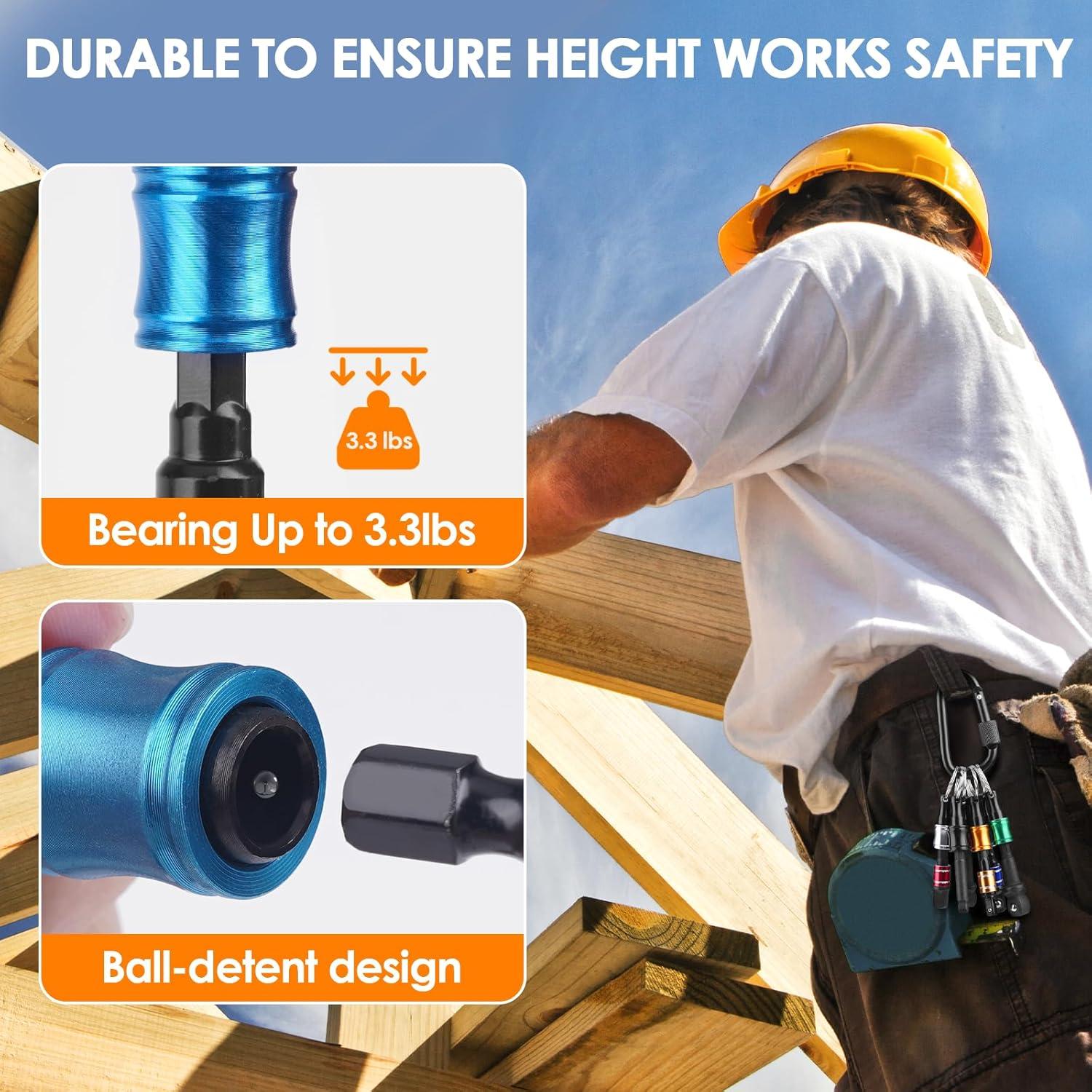 Soporte de Puntas Magnético EVERSEE - 12 Piezas, Aluminio