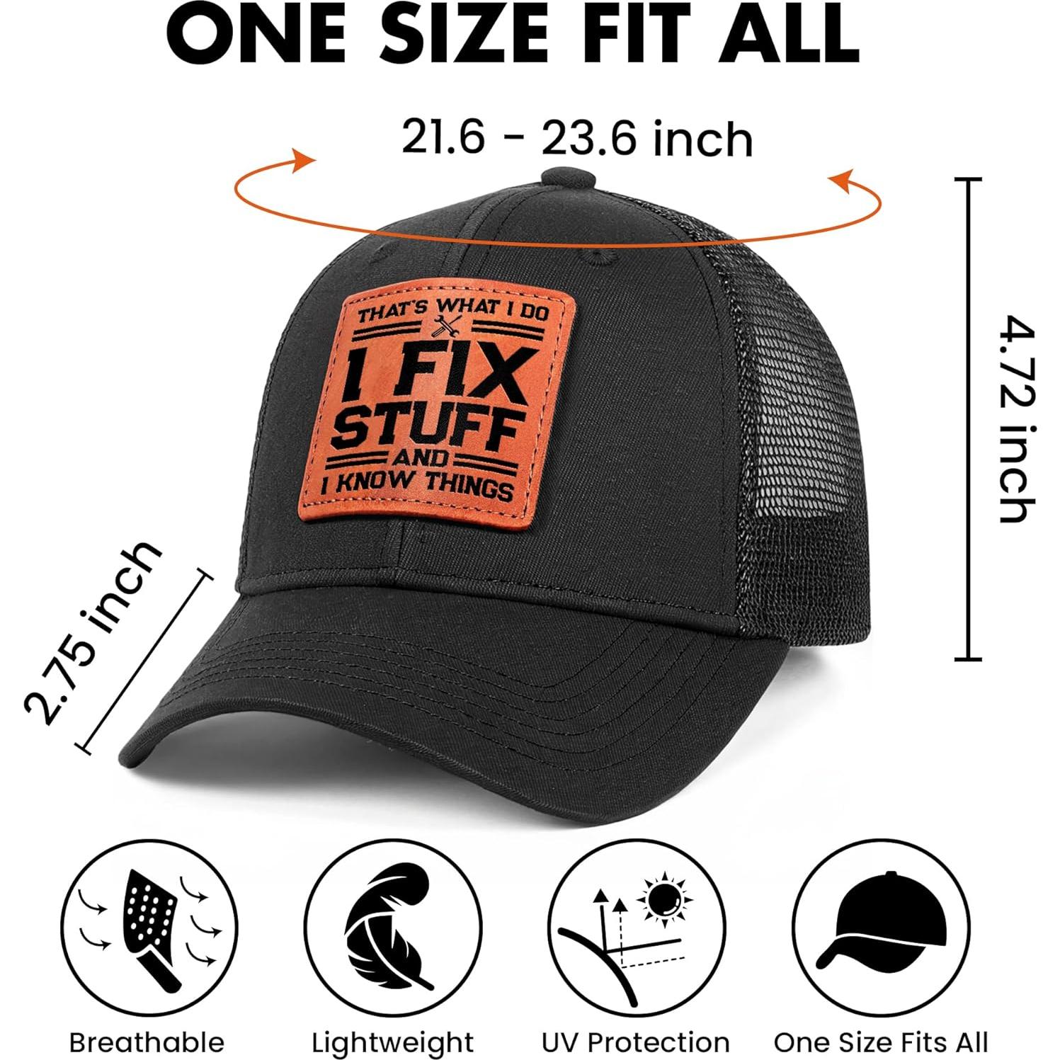 Gorra de Papá Ajustable de Algodón - Regalo para Hombres