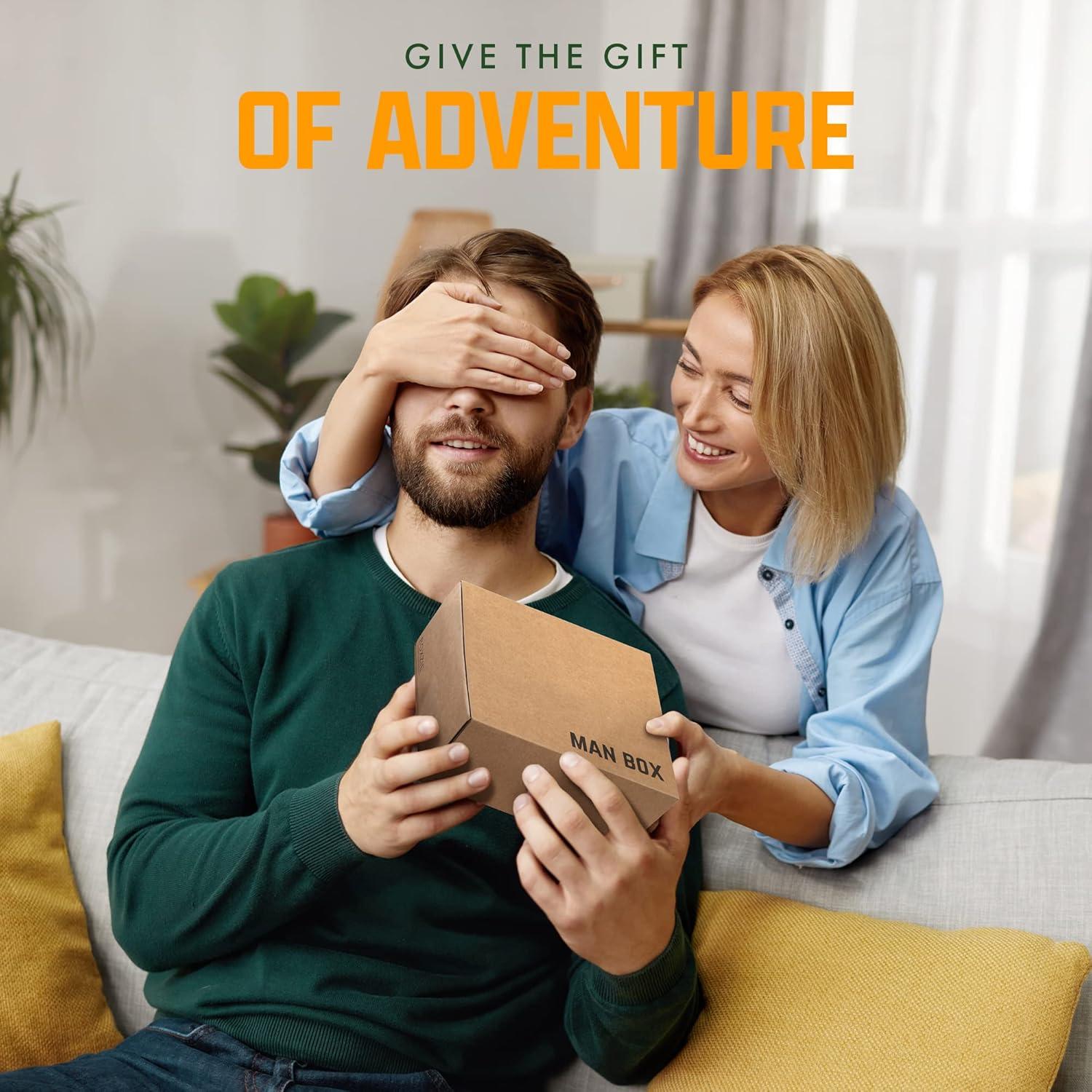 Caja de Regalo para Hombres Boxzie - Kit de Camping y Aventura