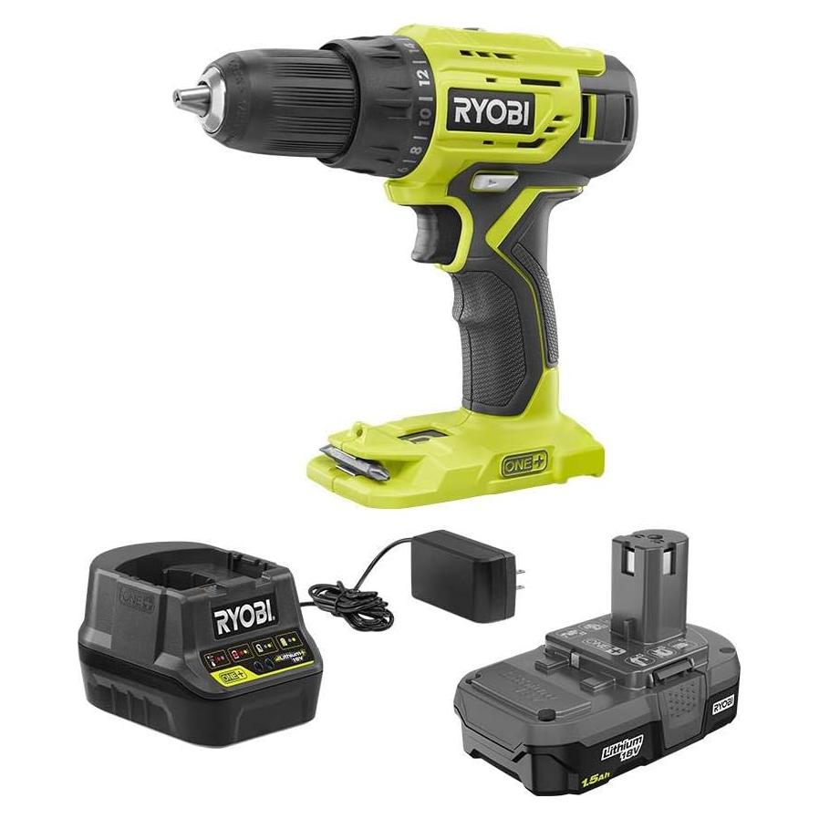 Taladro Atornillador Inalámbrico Ryobi P215K 18V 1.5Ah