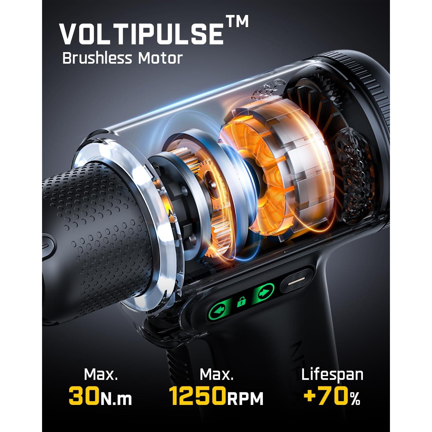 Taladro Inalámbrico Fanttik K2 Ultra 30N.m 1250RPM 2.5Ah