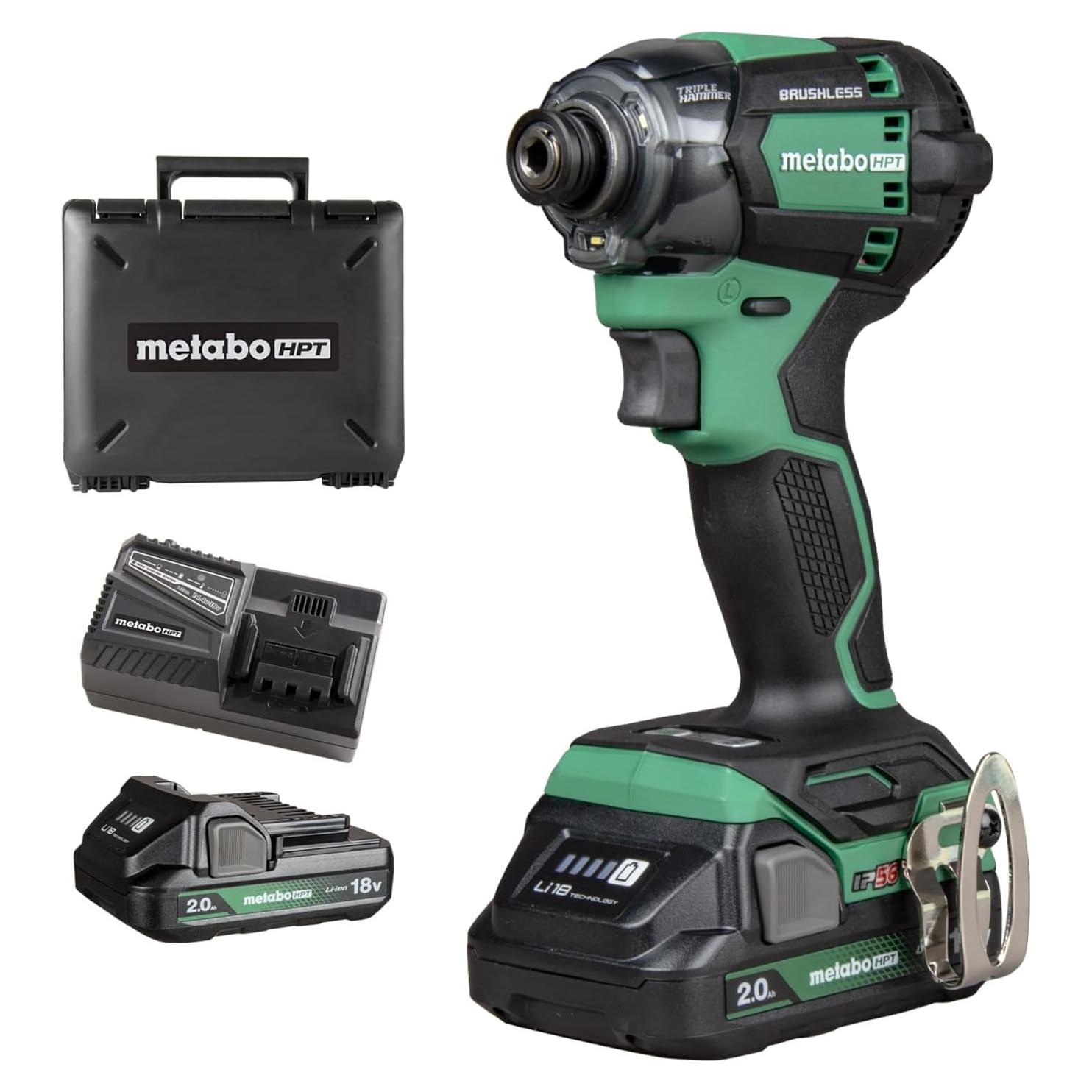 Destornillador de Impacto Inalámbrico Metabo HPT 18V WH18DC