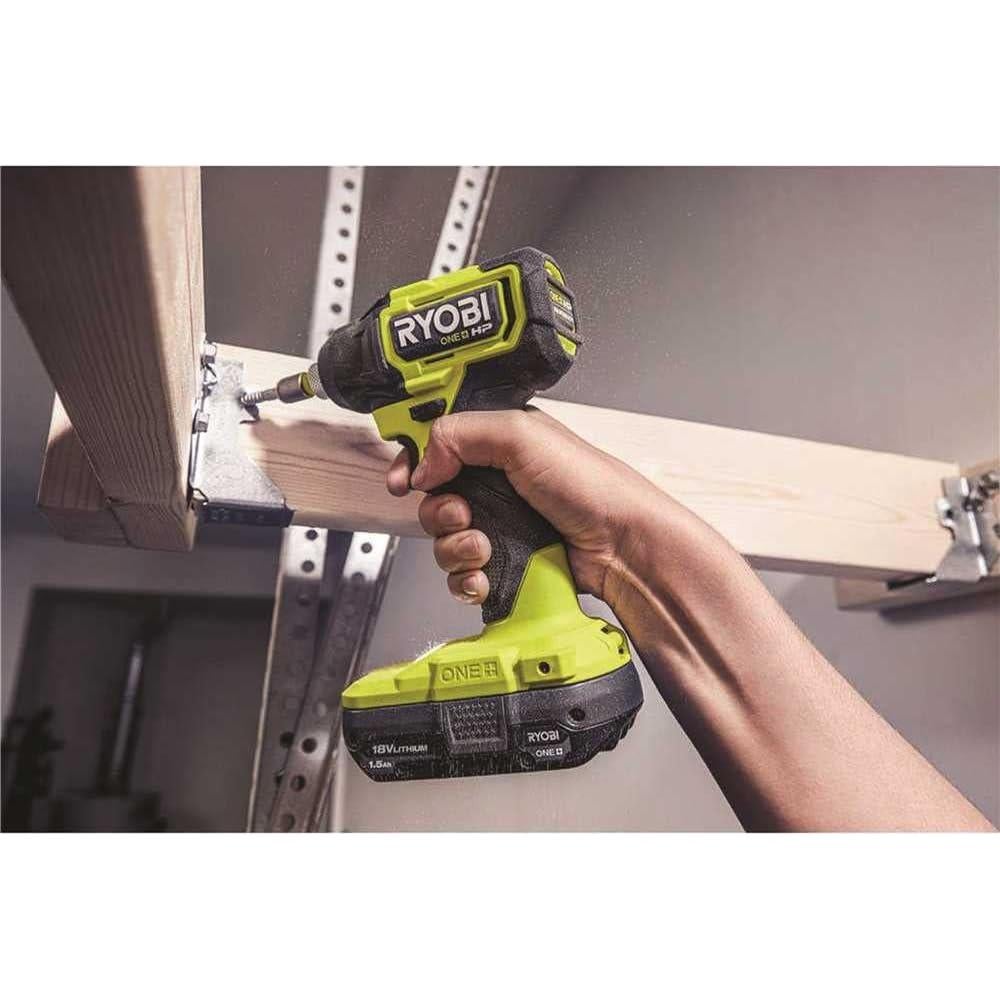 Kit Taladro y Destornillador Inalámbrico RYOBI 18V Compacto