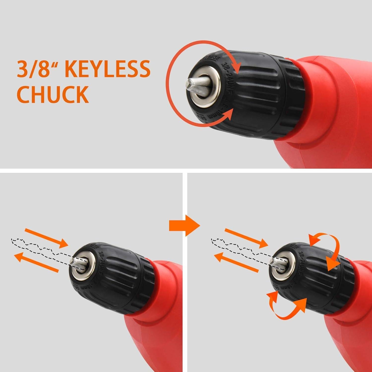 Taladro Inalámbrico APLMAN 21V con 26 Accesorios y LED