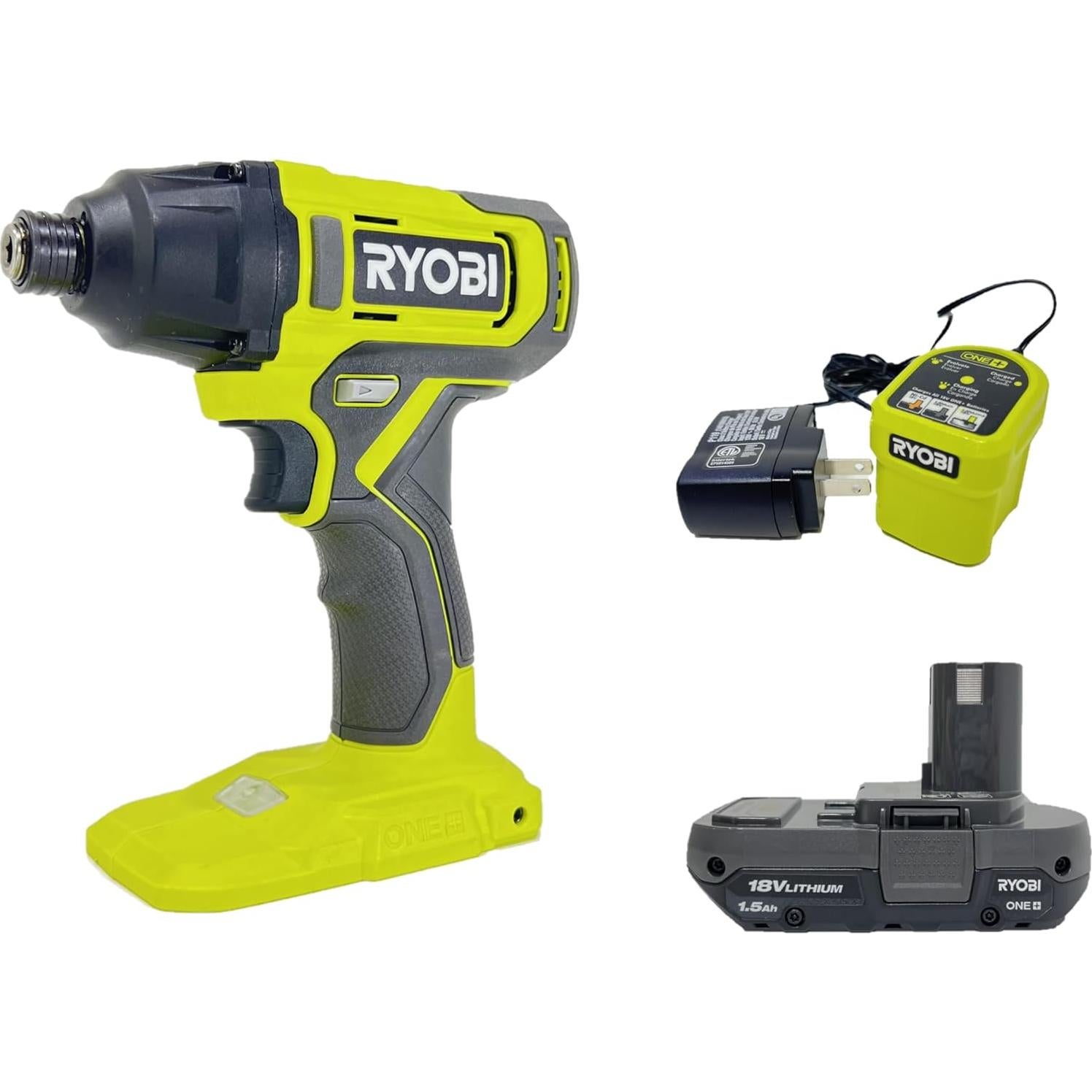 Destornillador de Impacto Inalámbrico Ryobi 18V 1/4" 2700 RPM